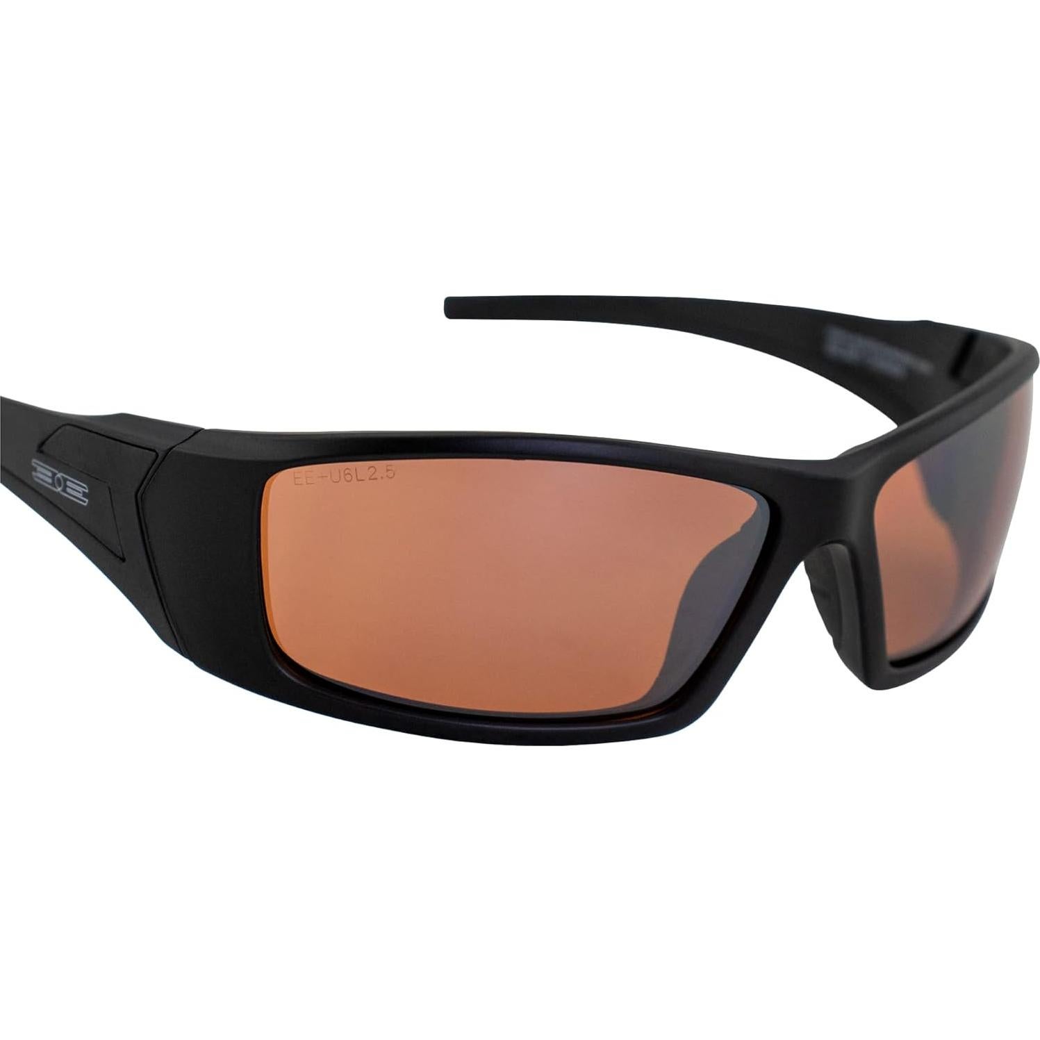 Gafas de sol Epoch Eyewear Liberator Marco Negro Lente Ámbar