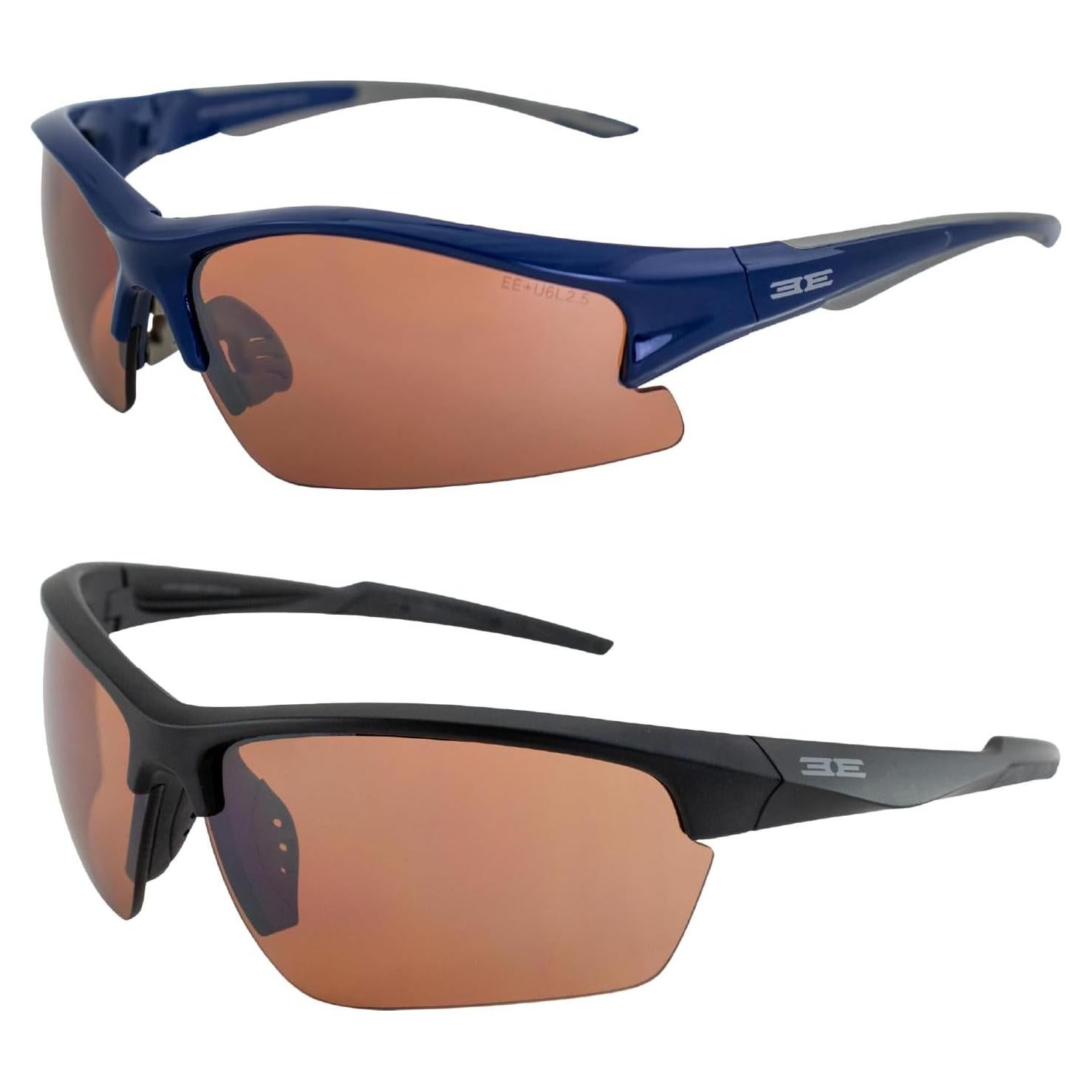 Gafas de sol deportivas Epoch Eyewear 2 pares Azul/Negro