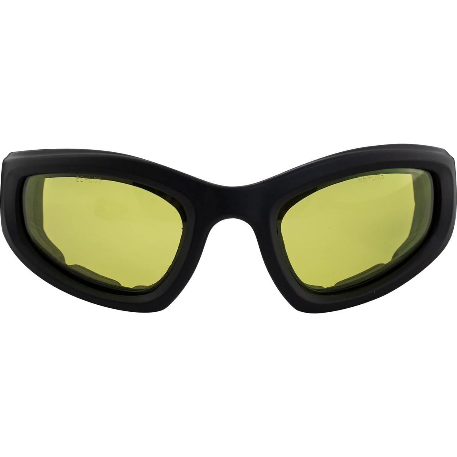 Gafas de Motocicleta Epoch Acolchadas con Lentes Amarillos