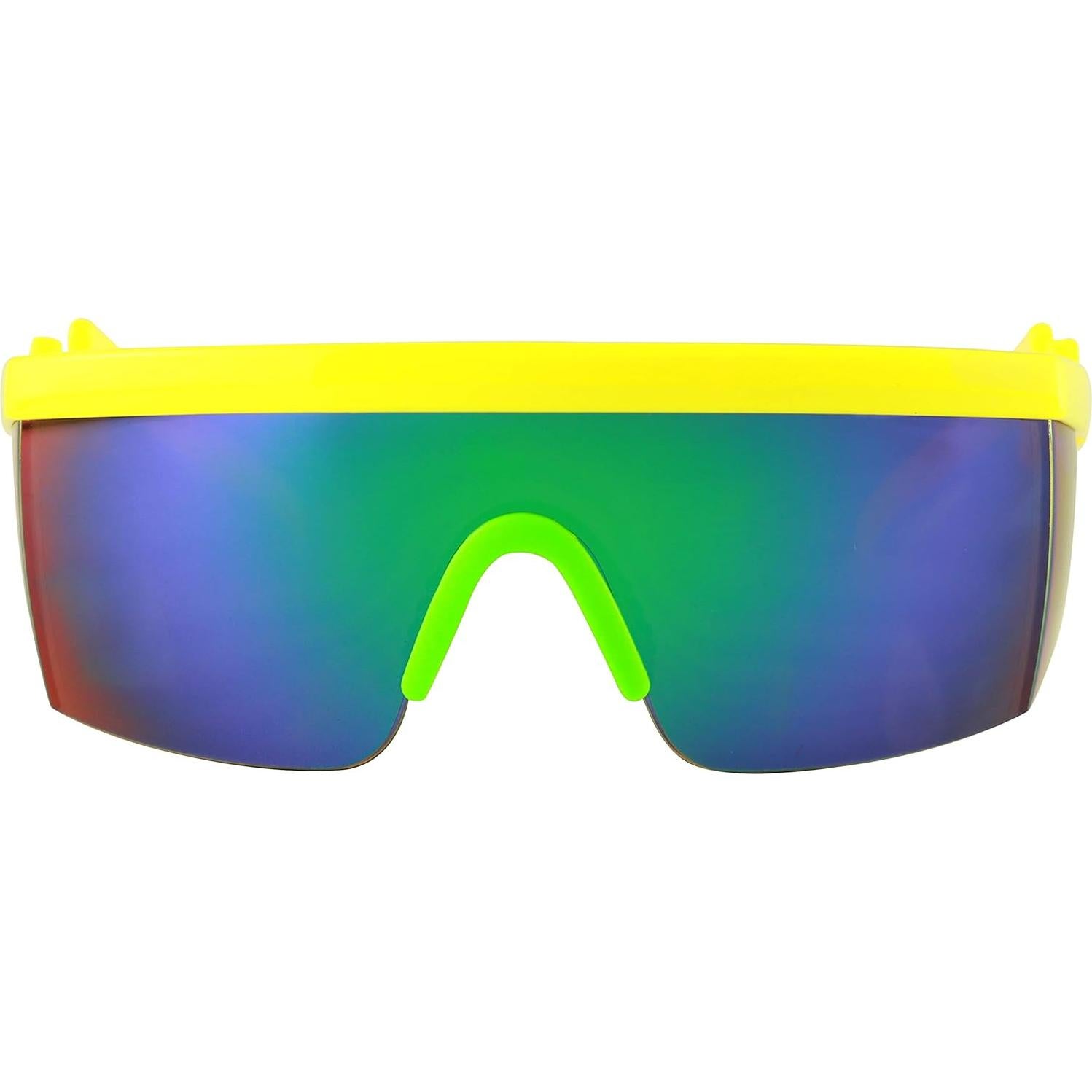 Gafas de Sol Retro ShadyVEU Espejadas UV400 Unisex Amarillo