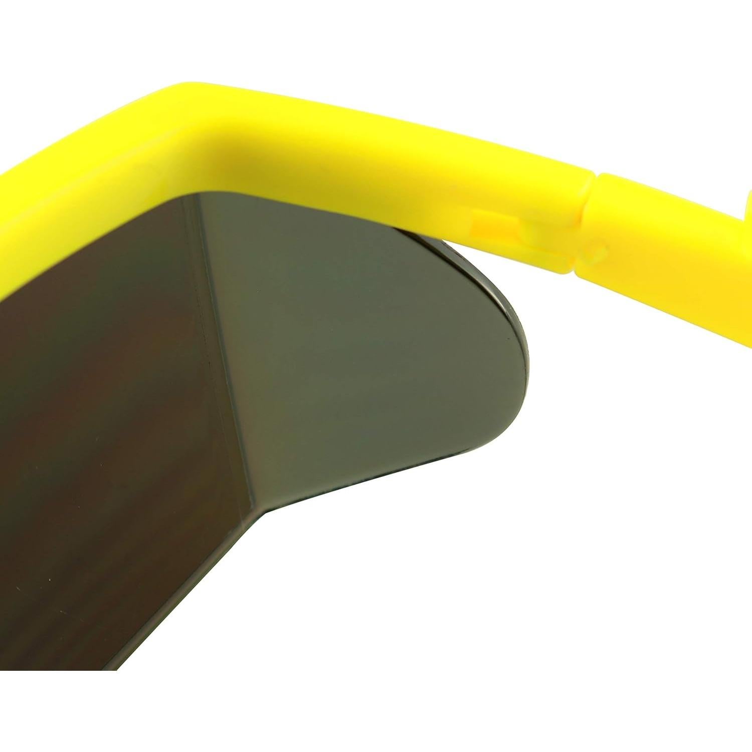 Gafas de Sol Retro ShadyVEU Espejadas UV400 Unisex Amarillo
