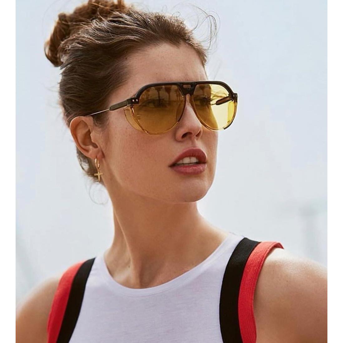 Gafas de sol aviador retro BS1600 con protección UV400