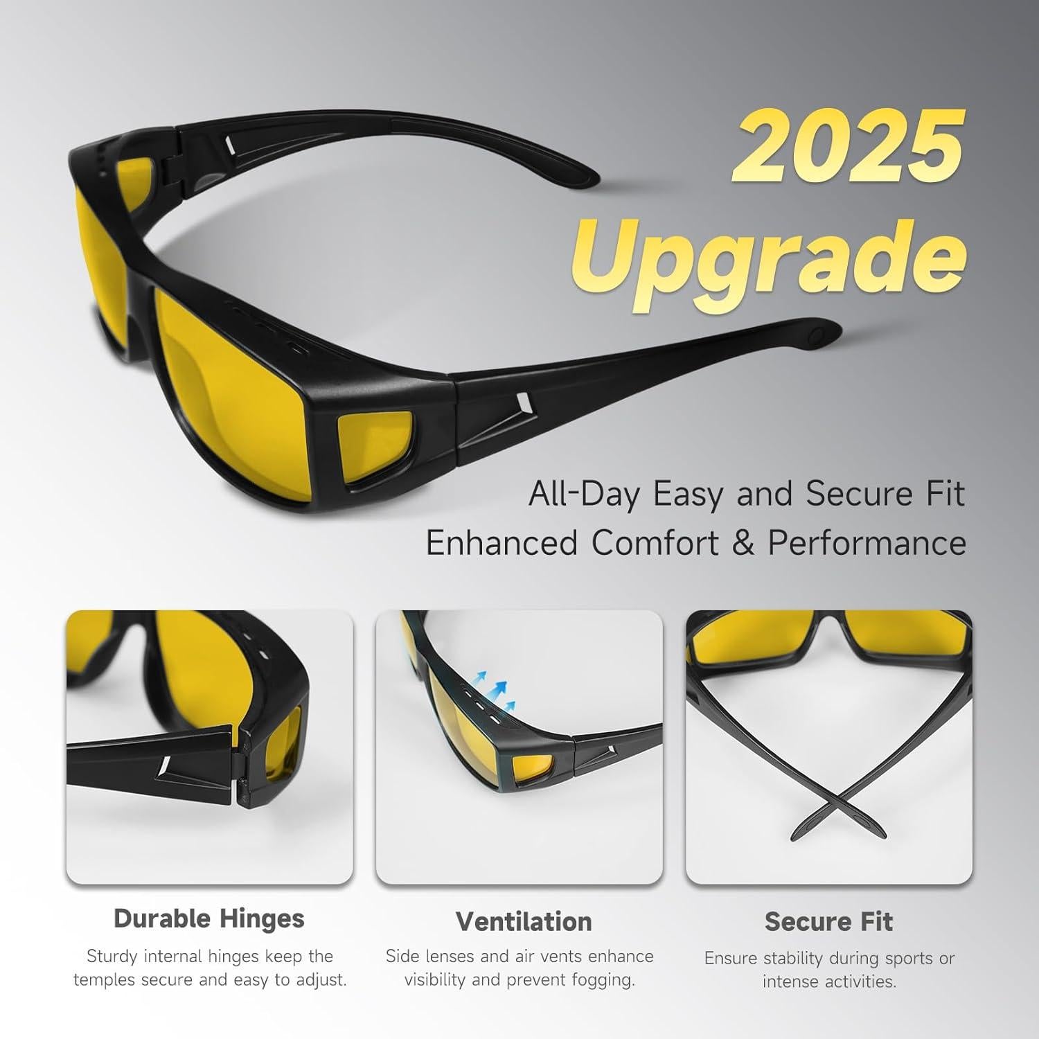 Gafas de sol polarizadas EACH COOL para conducir sobre gafas