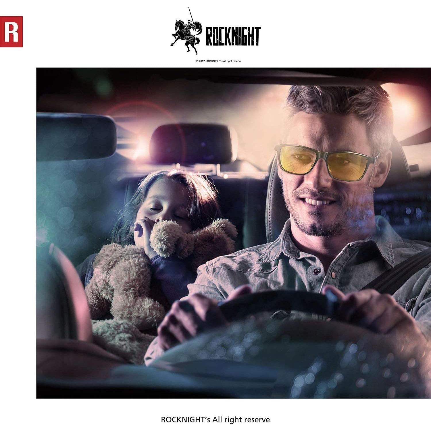 Gafas de Sol ROCKNIGHT HD Polarizadas UV400 para Conducir