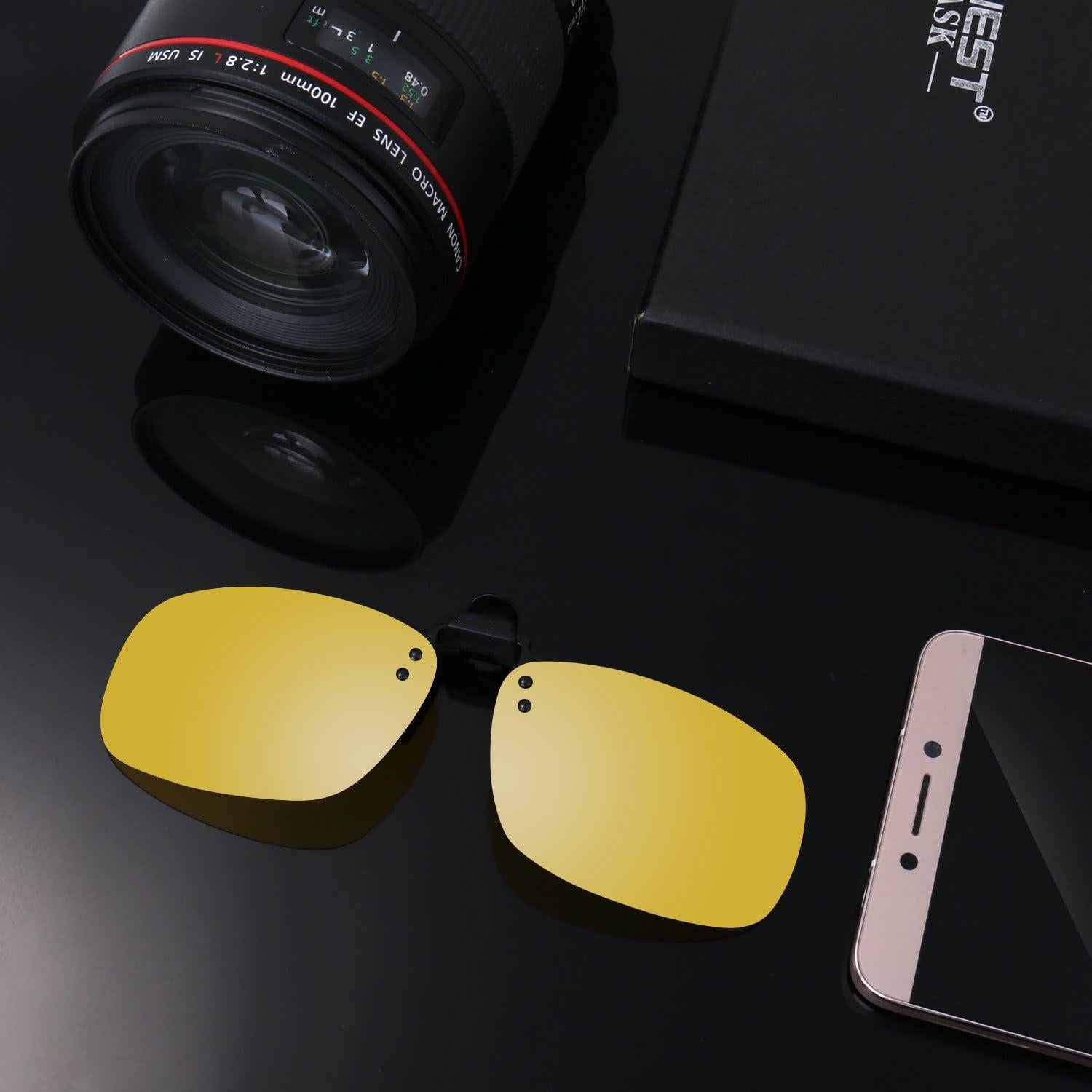 Gafas de sol unisex polarizadas UV400 con clip BG08a