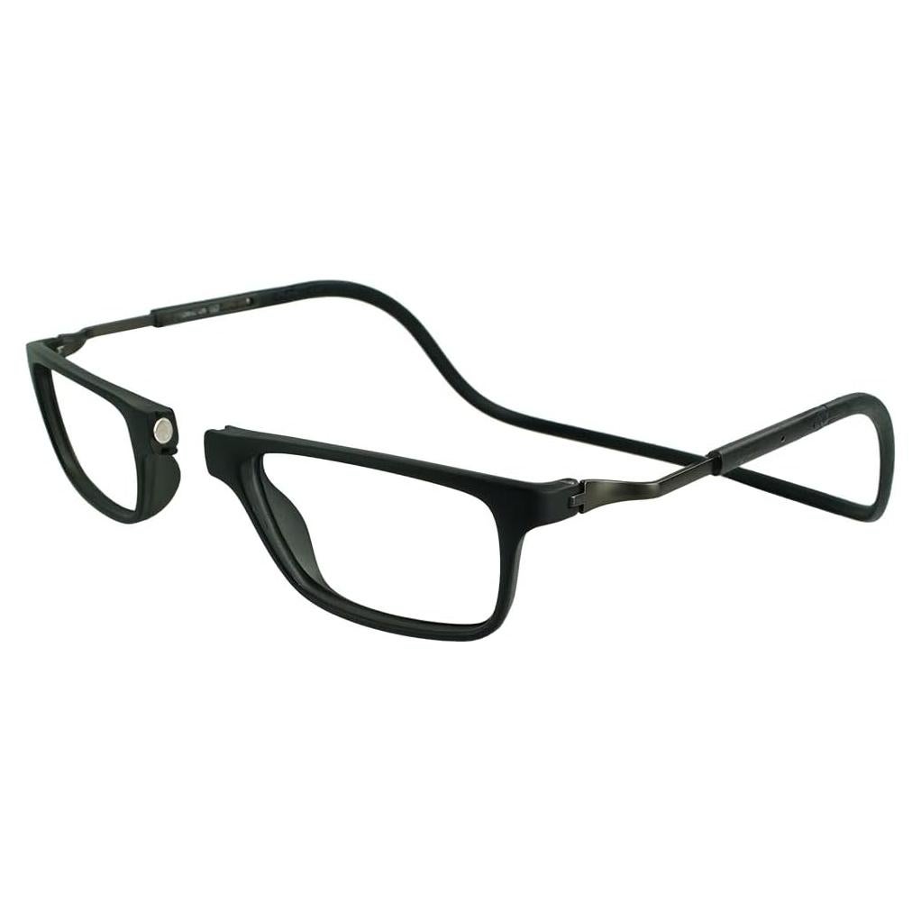 Gafas de Lectura Magnéticas CliC Bodo XL-XXL Negro Mate 2.0x