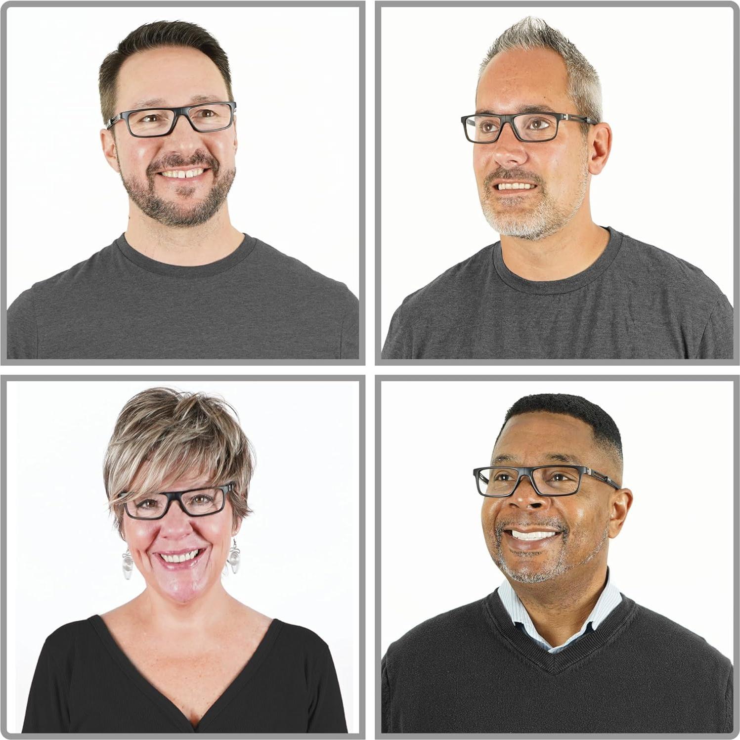 Gafas de lectura magnéticas CliC Tube Executive 2.5x Negro