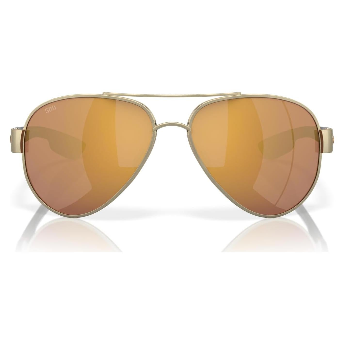 Gafas de sol aviador Costa Del Mar South Point 580G doradas