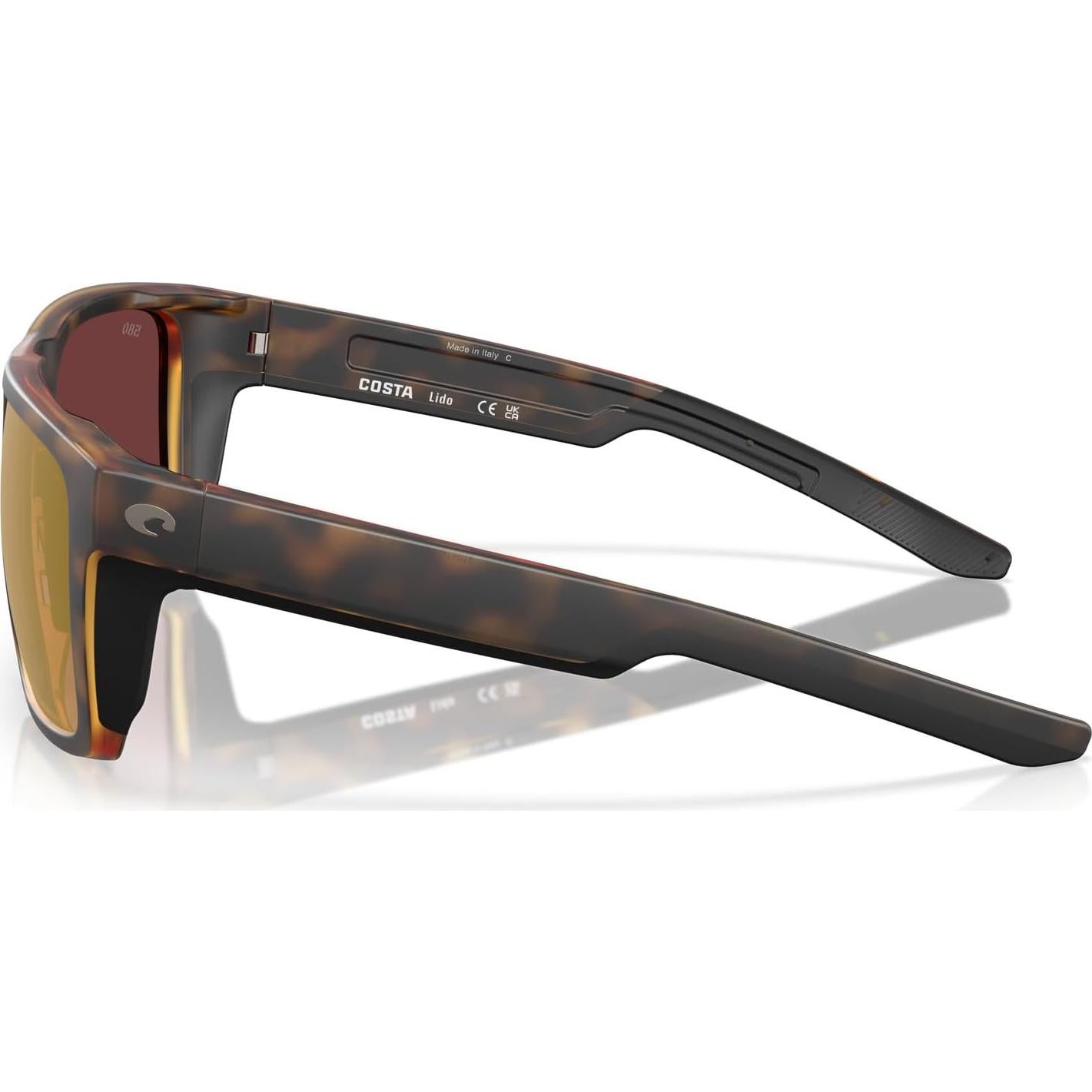 Gafas de sol cuadradas Costa Del Mar Lido 580G polarizadas