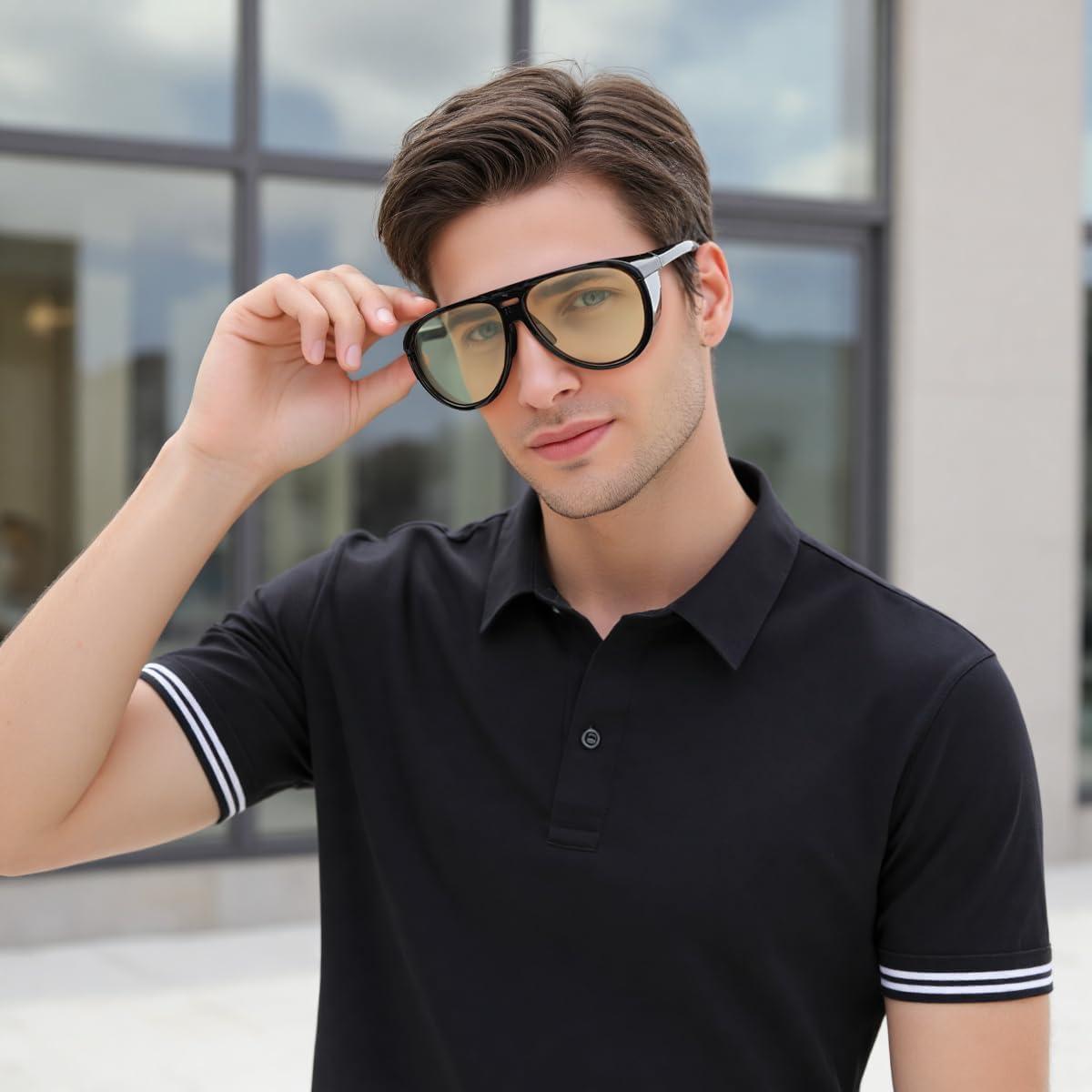 Gafas de Juego FEISEDY G0095 Anti Luz Azul Marco Negro