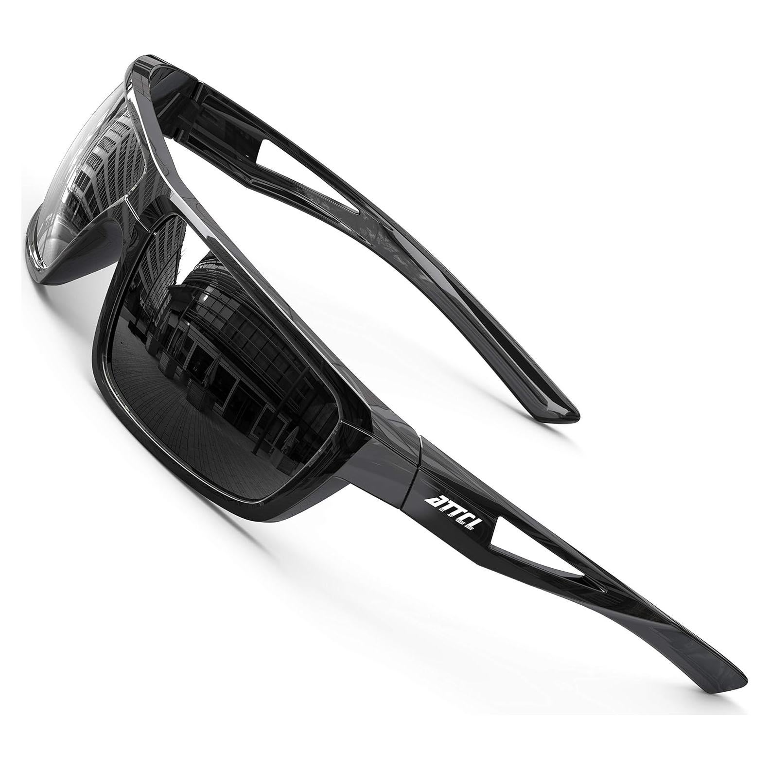 Gafas de sol polarizadas ATTCL para hombres UV400 - Negro
