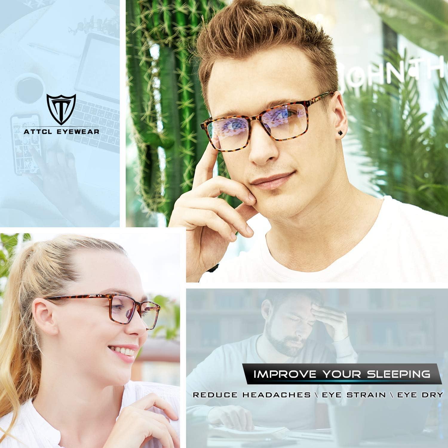 Gafas de Bloqueo de Luz Azul ATTCL Unisex Modelo BL5577