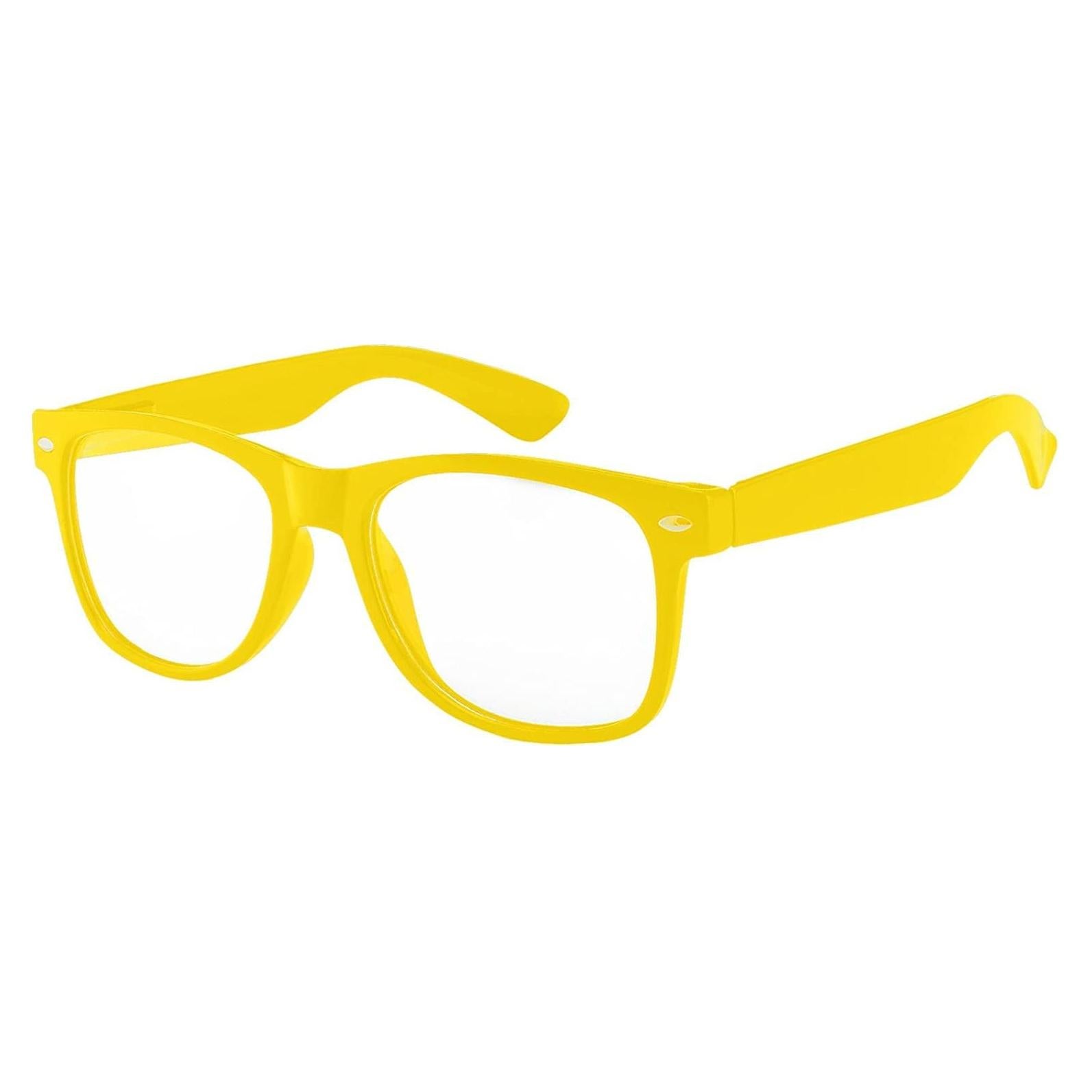 Gafas de Sol para Niños OWL Lente Claro UV400 Color Amarillo