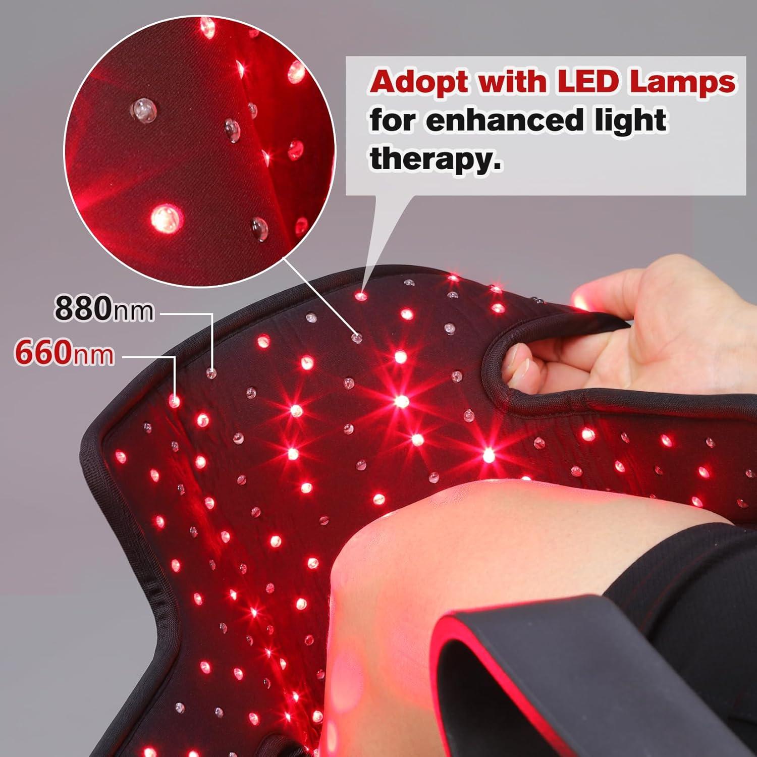 Dispositivo Terapia Luz Roja TUOB para Rodilla y Codo