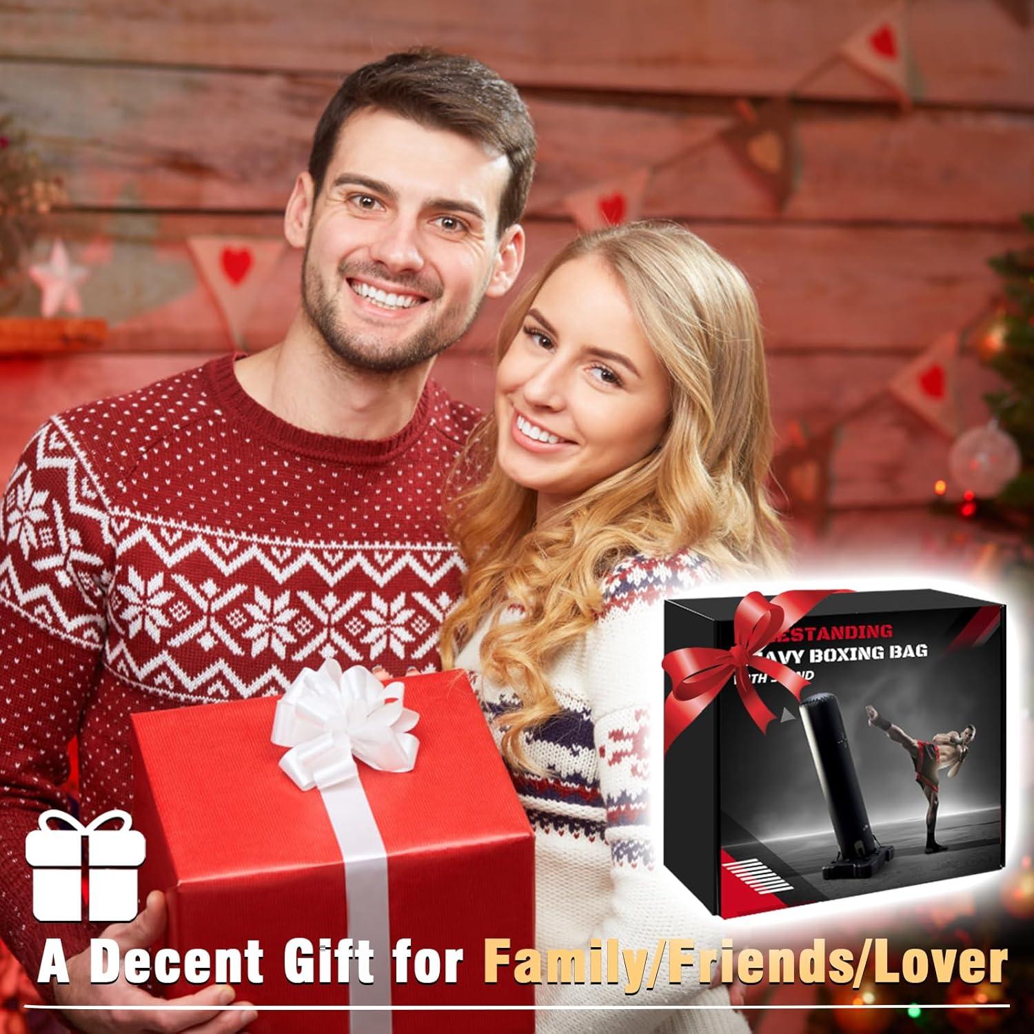 Bolsa de Boxeo Pesada JUOIFIP con Guantes - Adultos y Niños