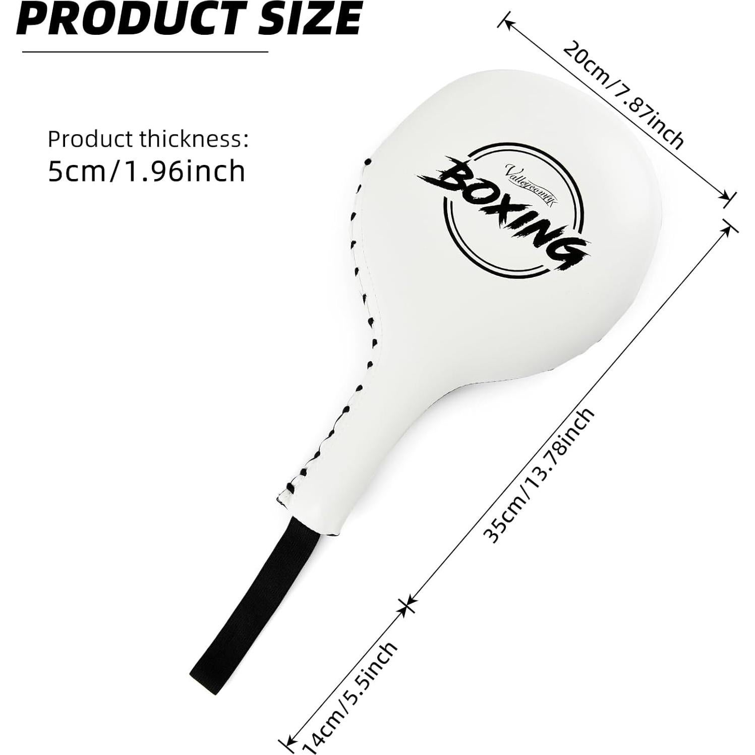 Palas de Objetivo de Boxeo Valleycomfy 35x20 cm Cuero PU