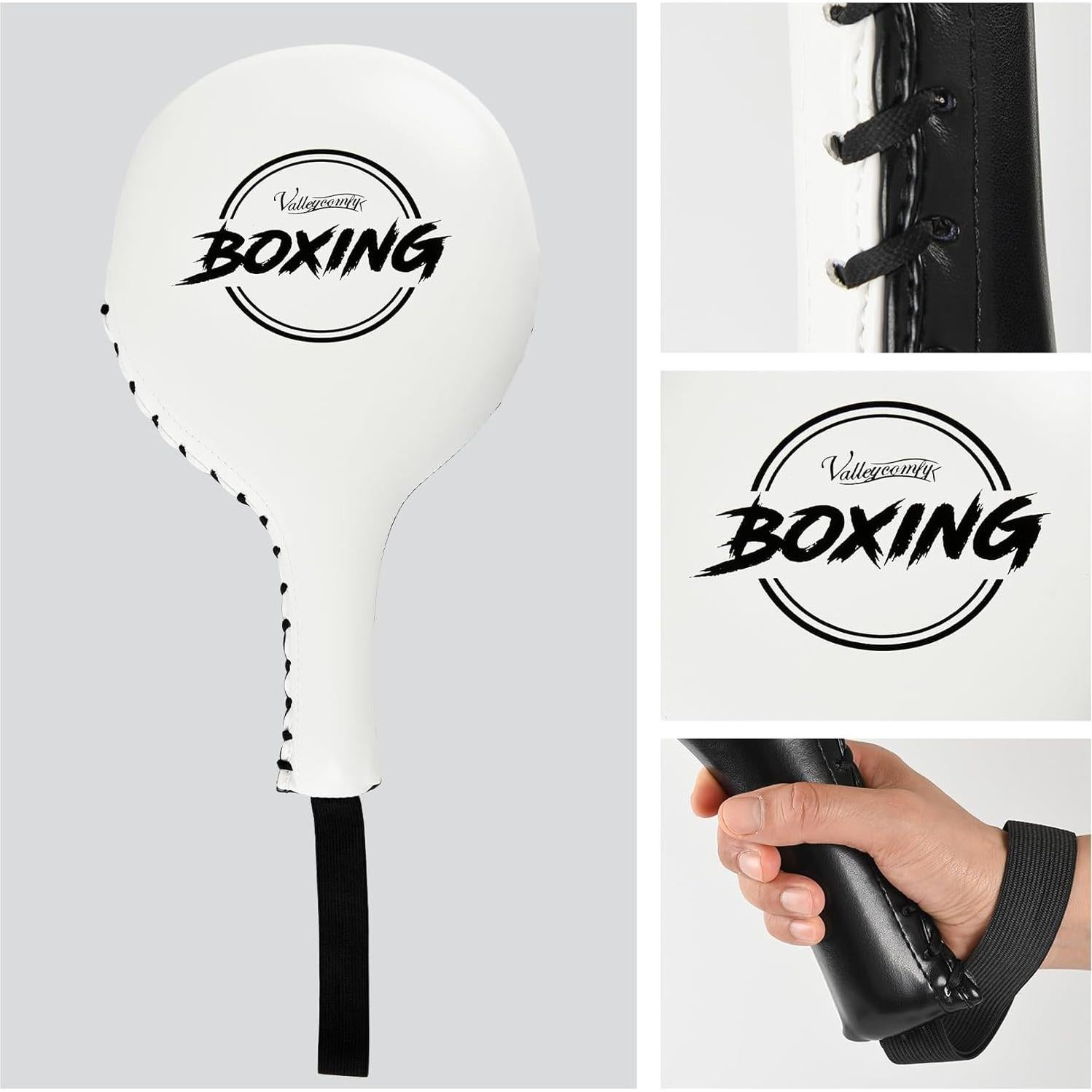 Palas de Objetivo de Boxeo Valleycomfy 35x20 cm Cuero PU