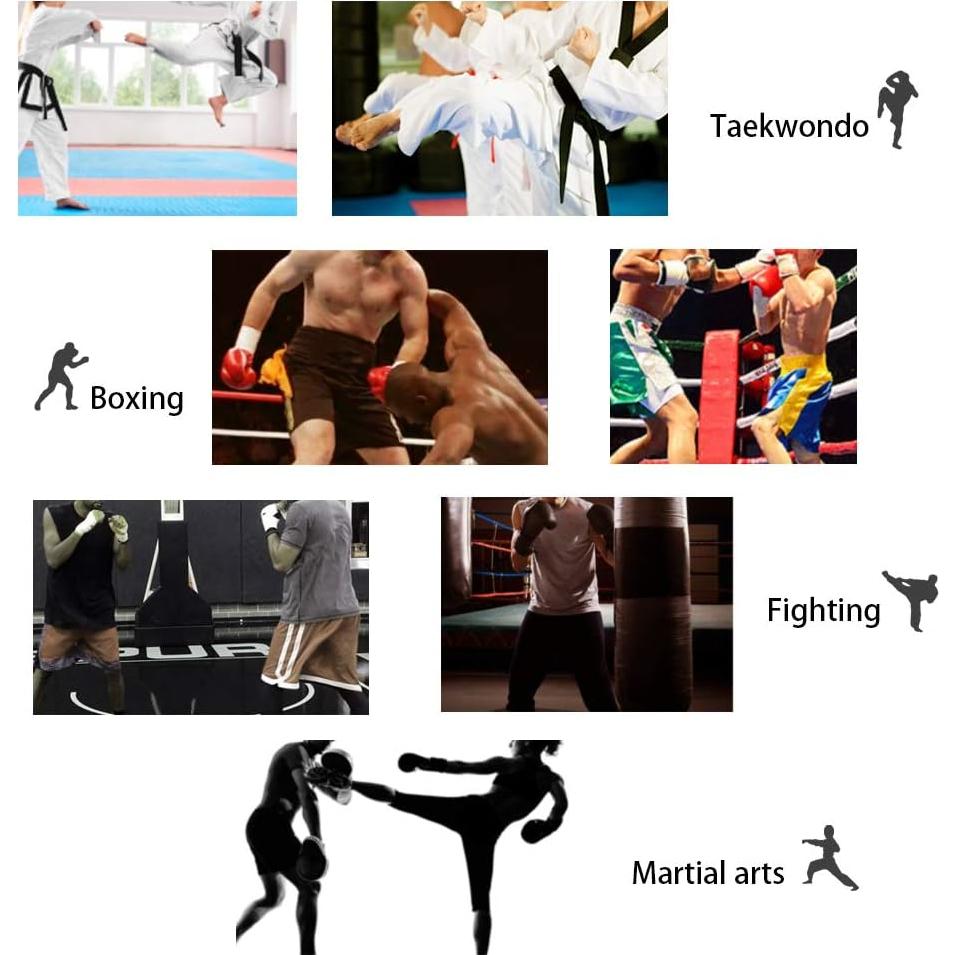 Mitones de Boxeo TLBTEK 10" Curvados para Kickboxing y MMA