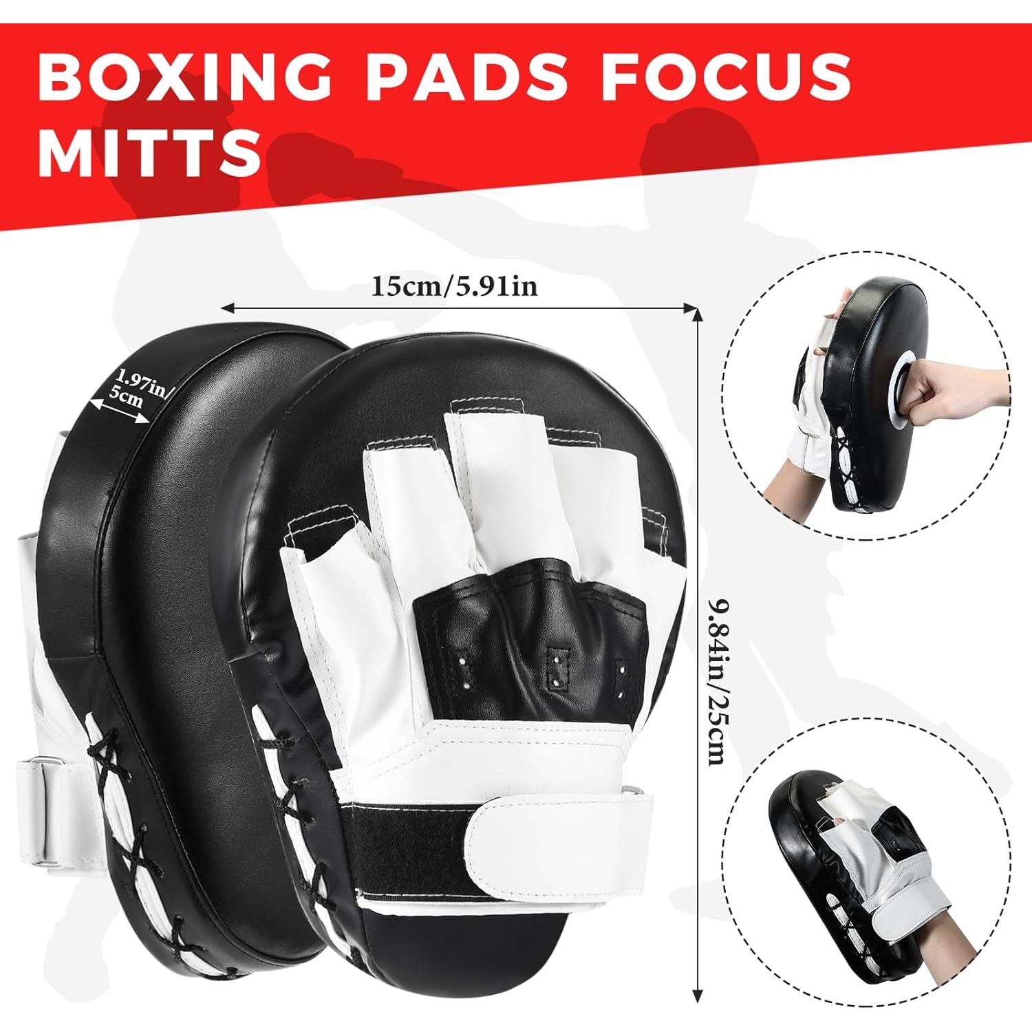 Juego de 4 Almohadillas de Boxeo Simgoing - Taekwondo y Mitones