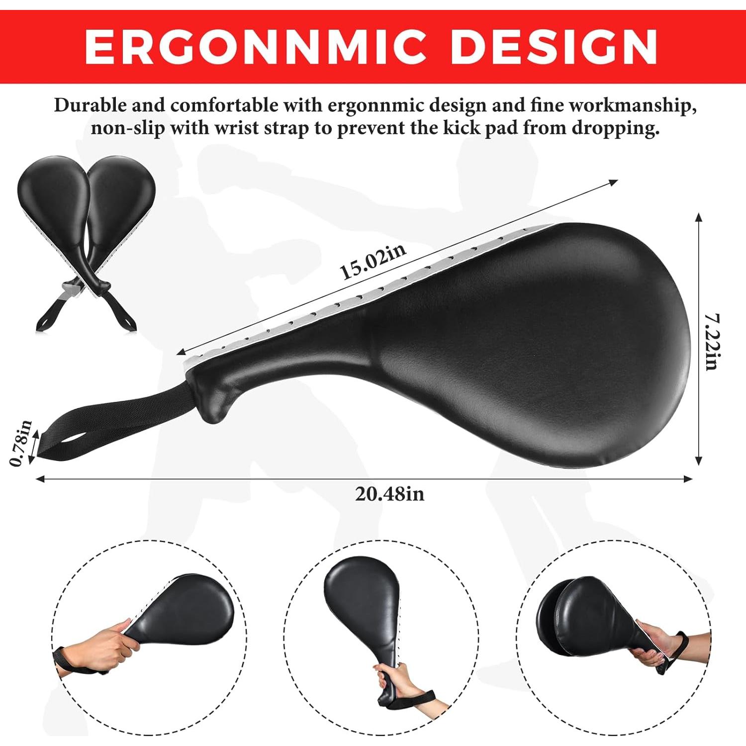 Juego de 4 Almohadillas de Boxeo Simgoing - Taekwondo y Mitones