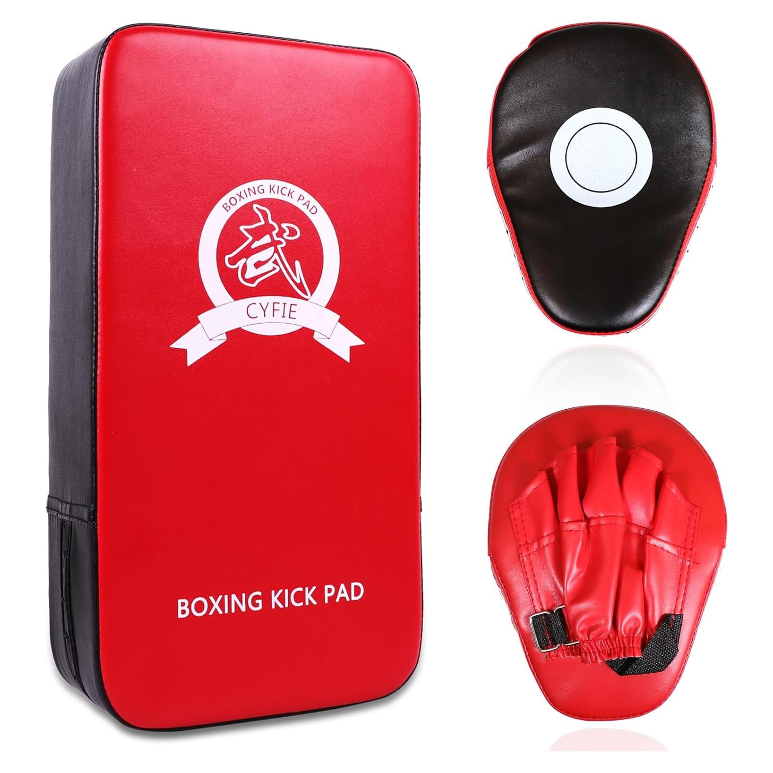 Set de Boxeo 2 en 1 CYFIE - Mitones y Almohadillas para Artes Marciales