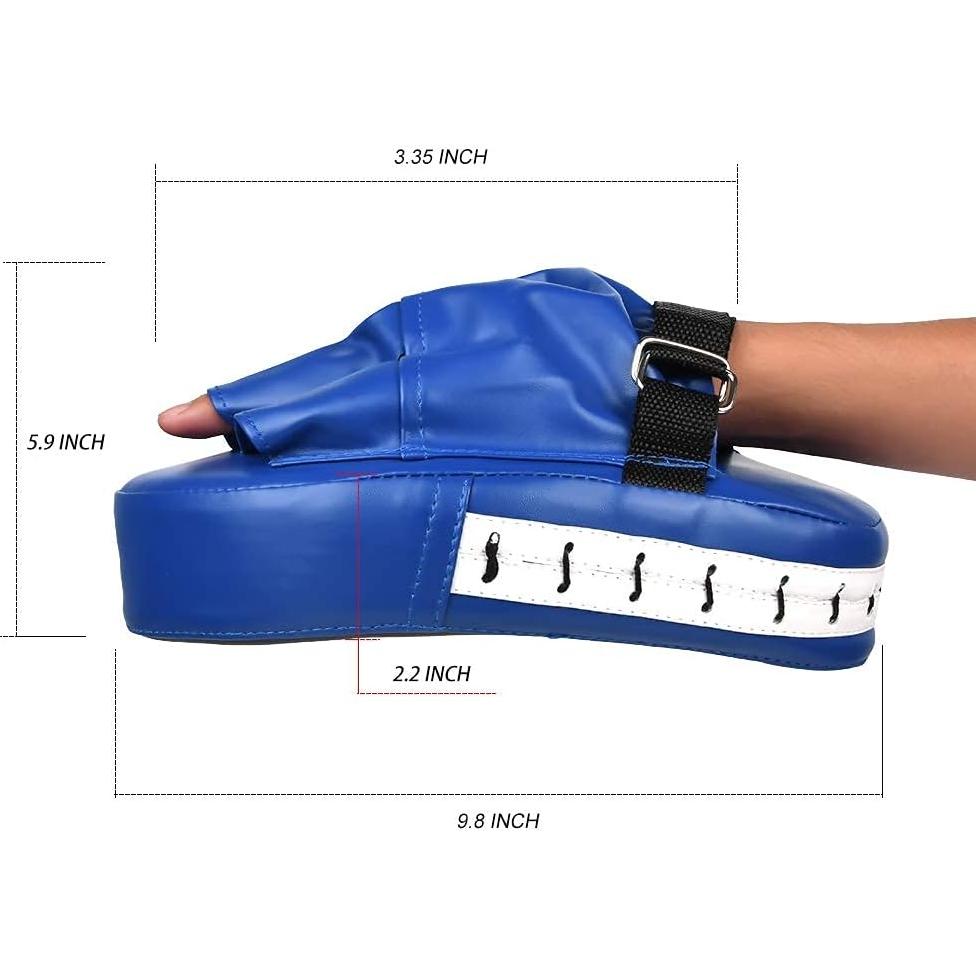 Guantes de Boxeo Oranlife 2PCS Cuero PU para Entrenamiento