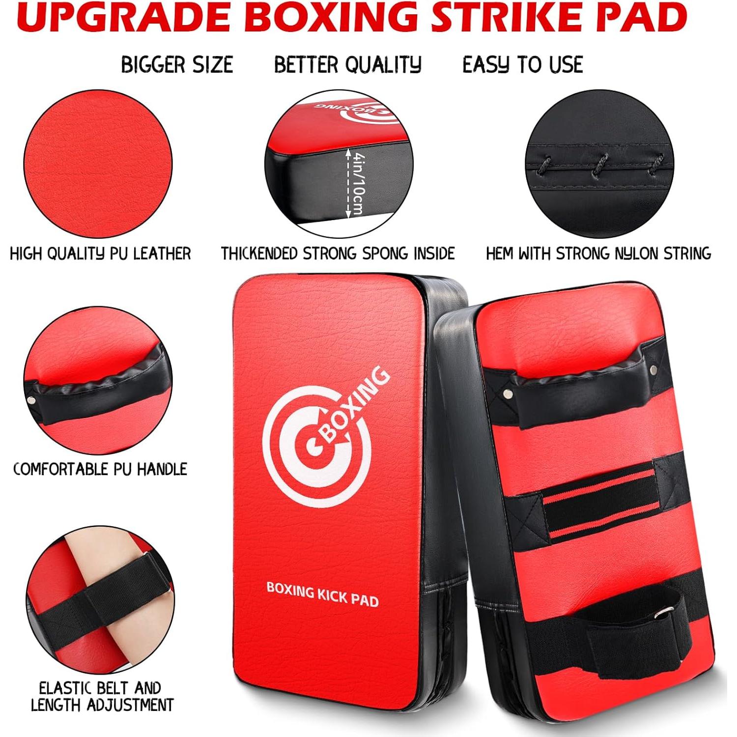 Juego de Guantes de Boxeo YORWHIN 3 en 1 para Niños