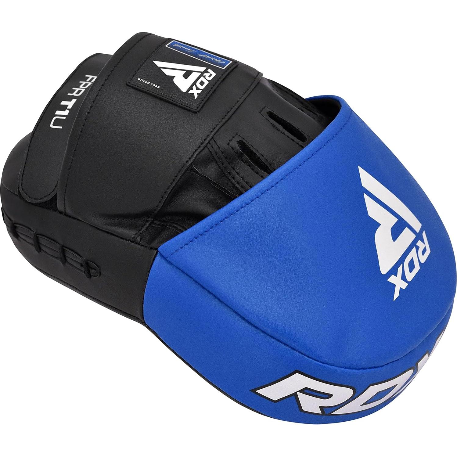 Guantes de Boxeo RDX-FPR-T1UB de Cuero Maya para MMA y Kickboxing