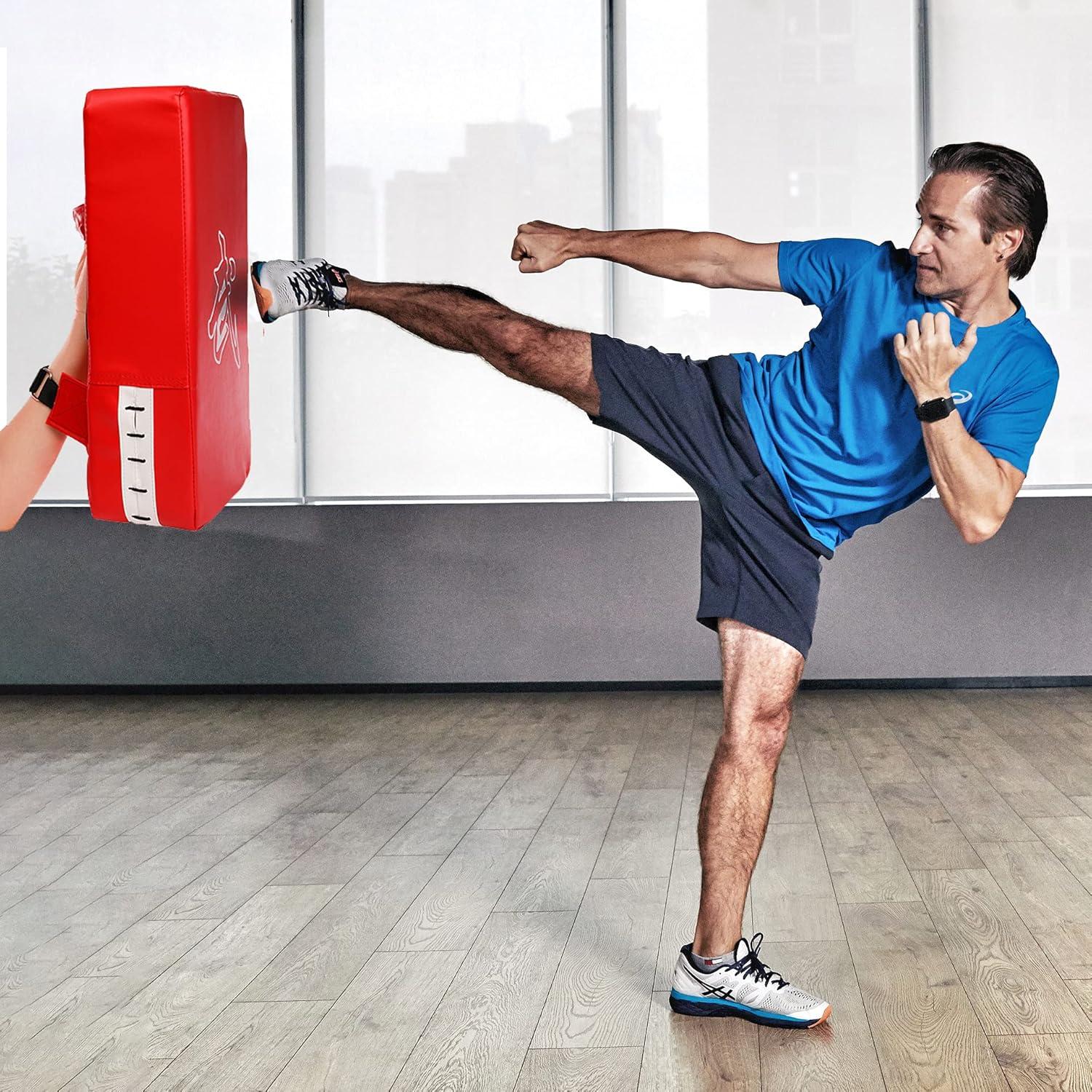 Set de Mitones de Boxeo y Almohadillas WUWEOT 2-en-1