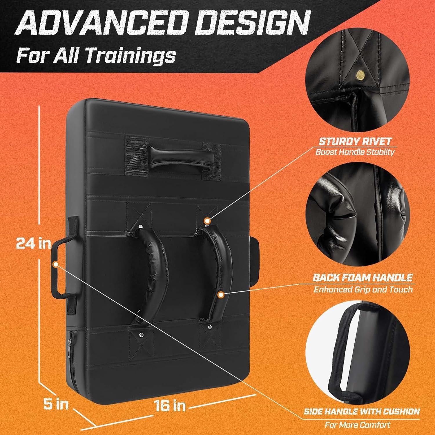 Pad de Bloqueo AKABIKE para Fútbol y Artes Marciales 61x41cm