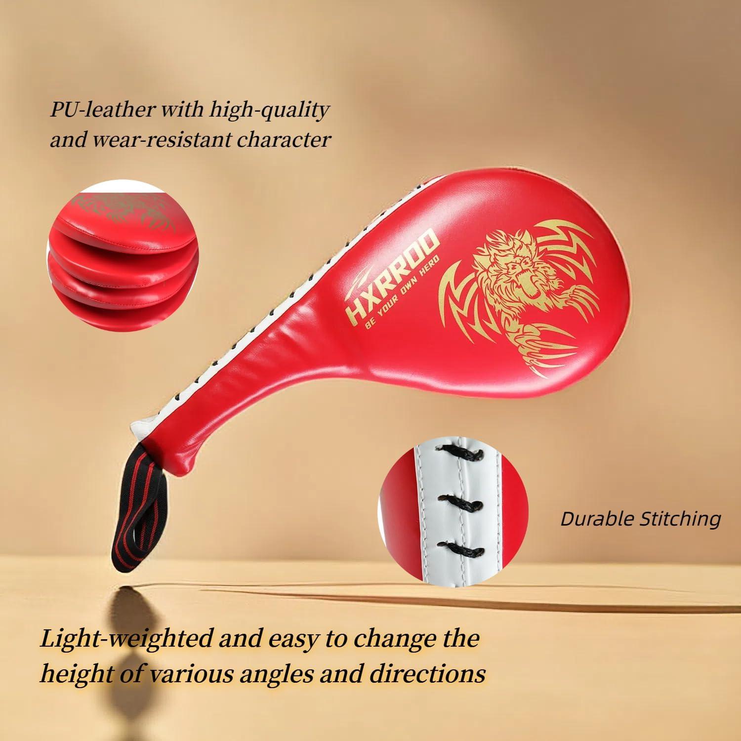 Almohadillas de Patada HXRROO para Taekwondo y Kickboxing - 2 Pzas