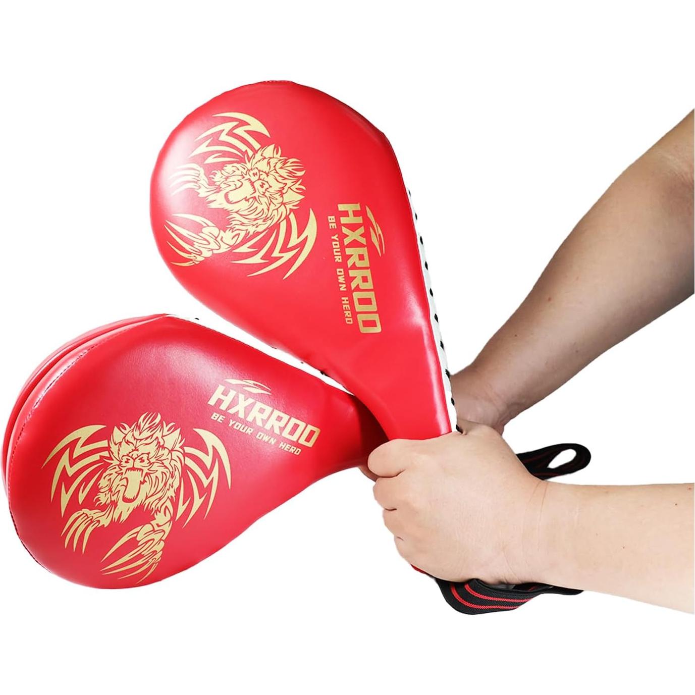 Almohadillas de Patada HXRROO para Taekwondo y Kickboxing - 2 Pzas