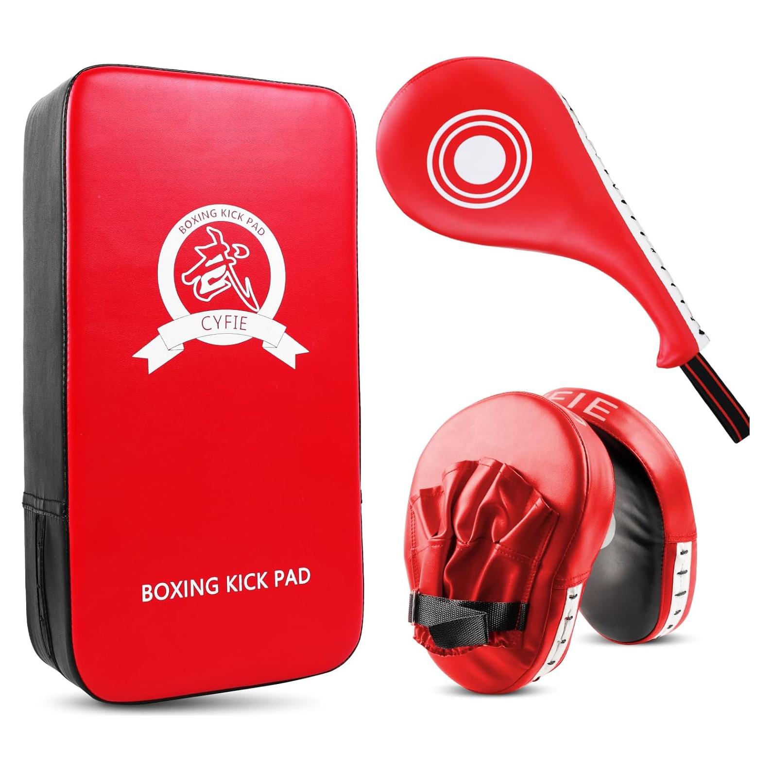 Guantes de Boxeo Cyfie 3 en 1 para Kickboxing y Artes Marciales