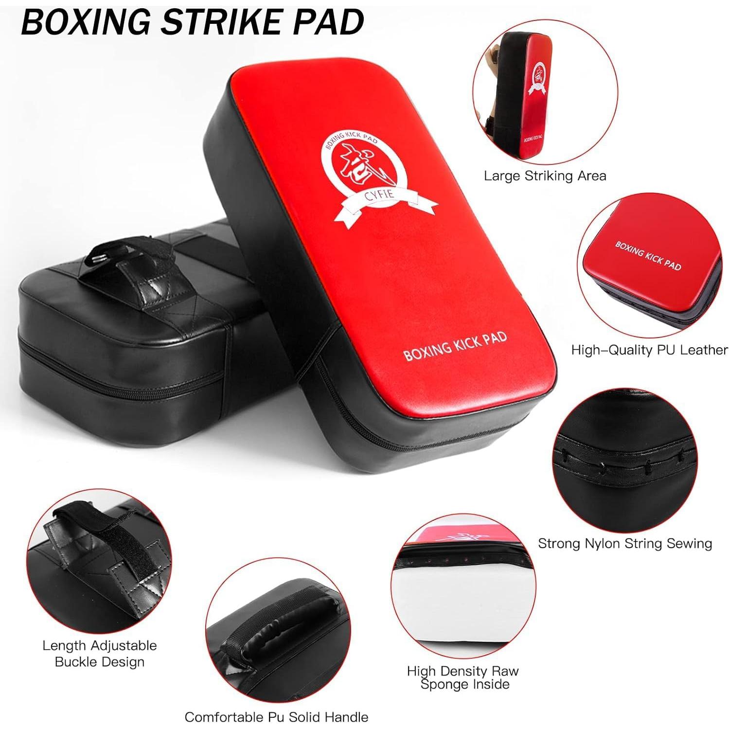 Guantes de Boxeo Cyfie 3 en 1 para Kickboxing y Artes Marciales