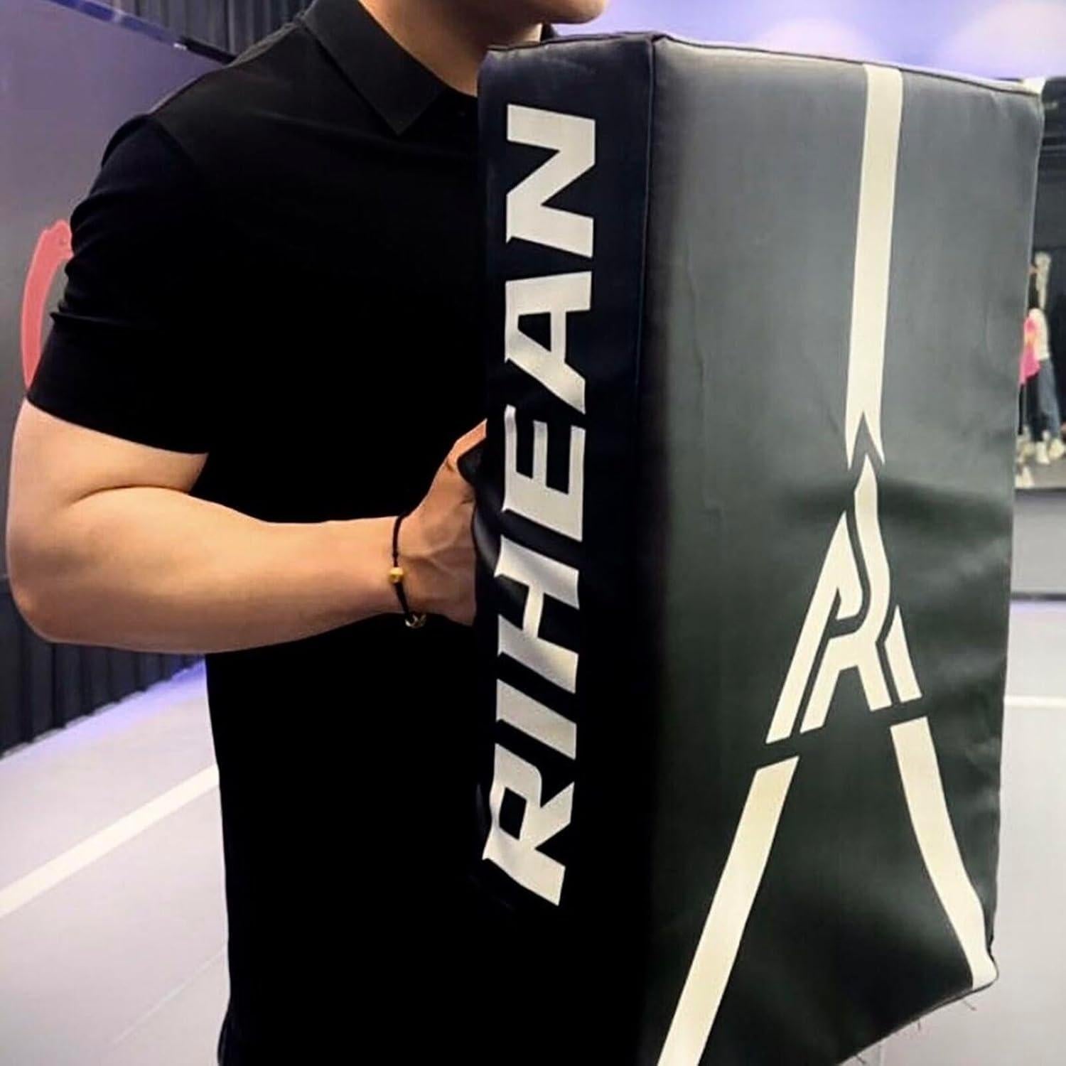 Almohadilla de Patada RIHEAN 60x40 cm Cuero Negro