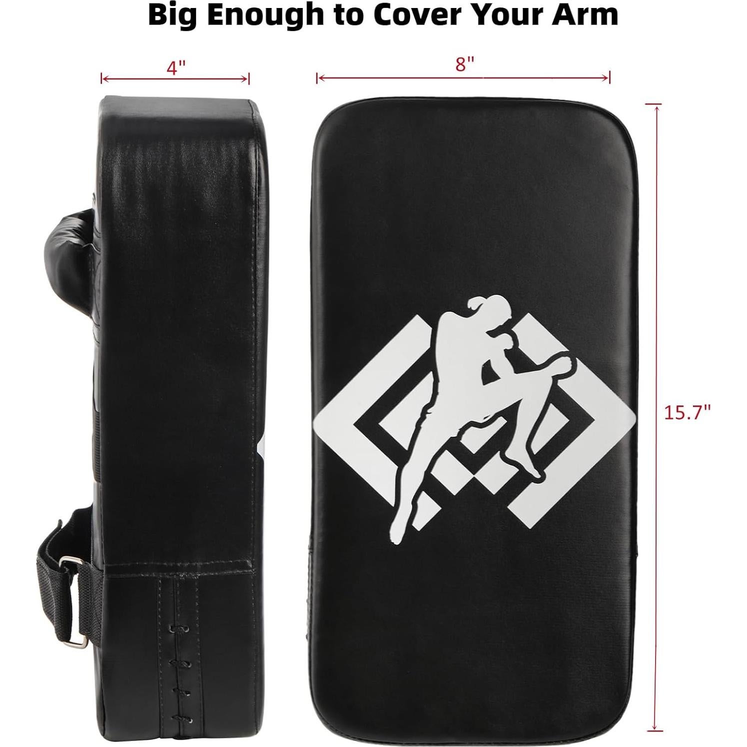 Almohadillas de Patadas ZOOFOX para Muay Thai y Boxeo - 2 Piezas