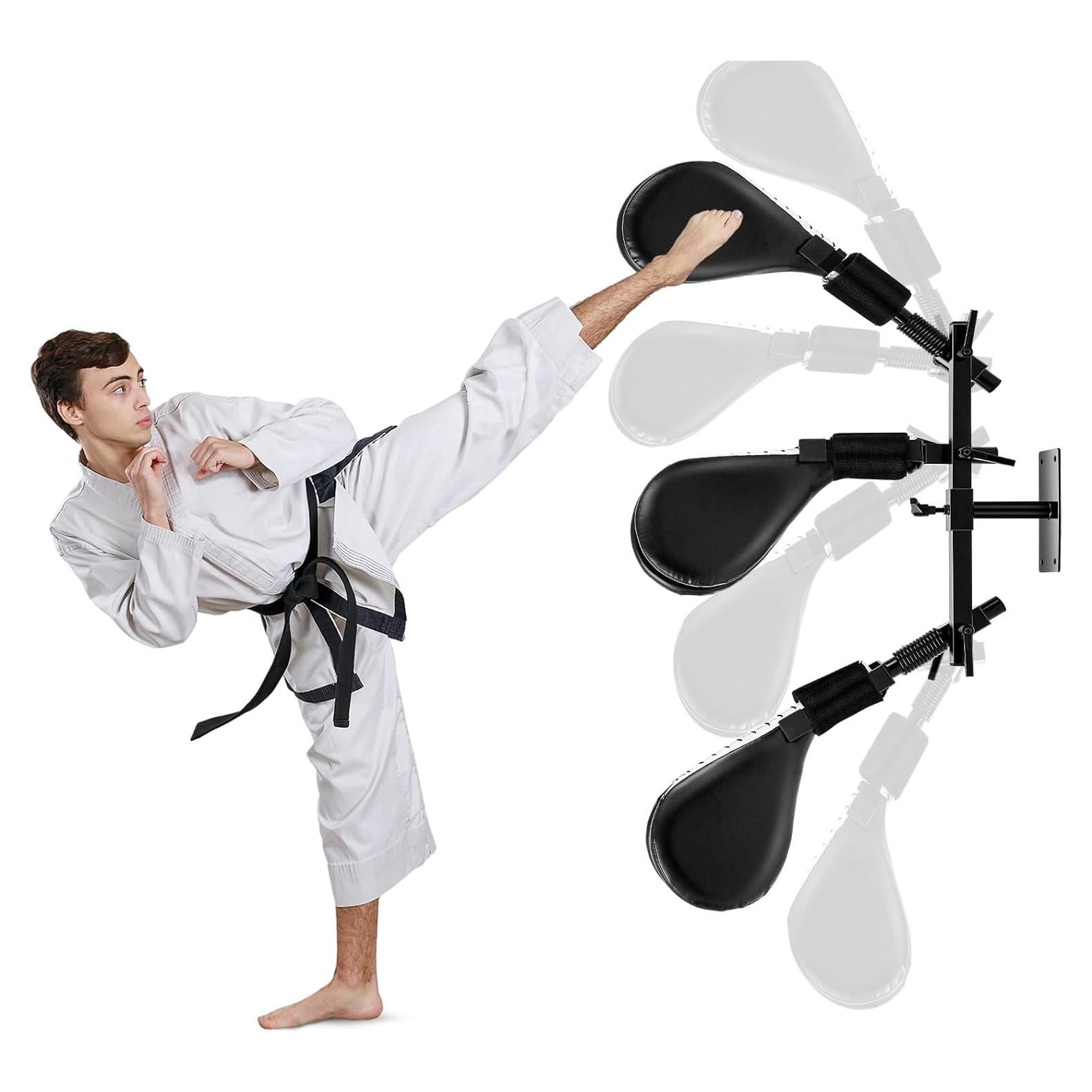 Pad de Patada de Taekwondo Seenelling - 3 Piezas, Negro