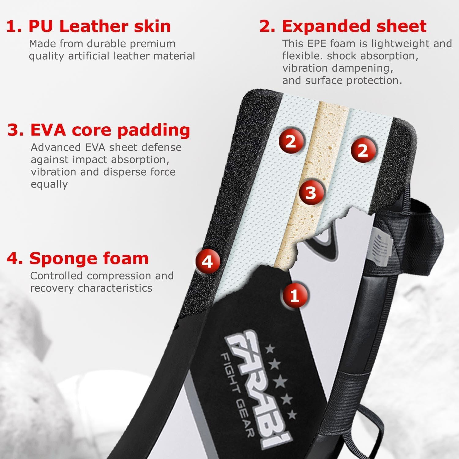 Escudo de Patada Farabi Sports 52x37 cm MMA Karate