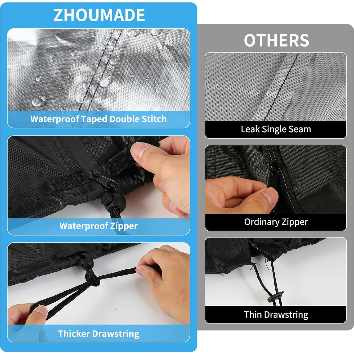 Cubierta para Saco de Boxeo ZHOUMADE 178 cm A Prueba de Agua