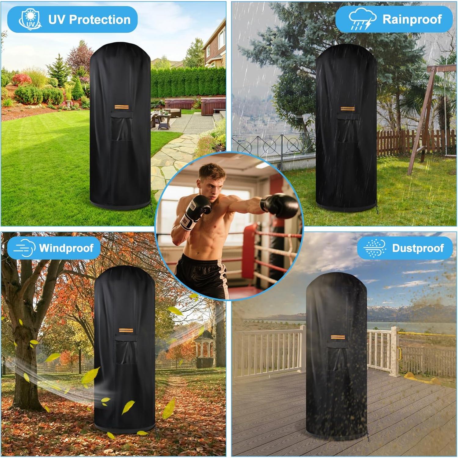 Cubierta para Saco de Boxeo ZHOUMADE 178 cm A Prueba de Agua