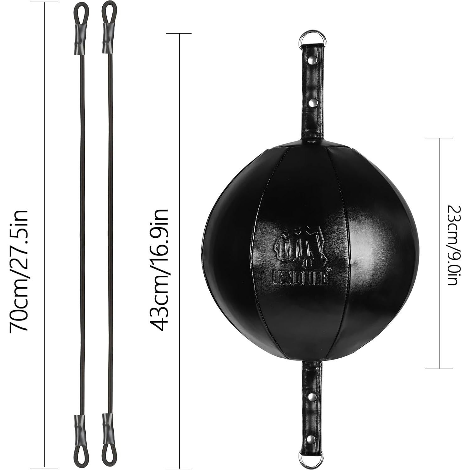 Kit de Boxeo Doble Extremo InnoLife con Cuerdas Elásticas