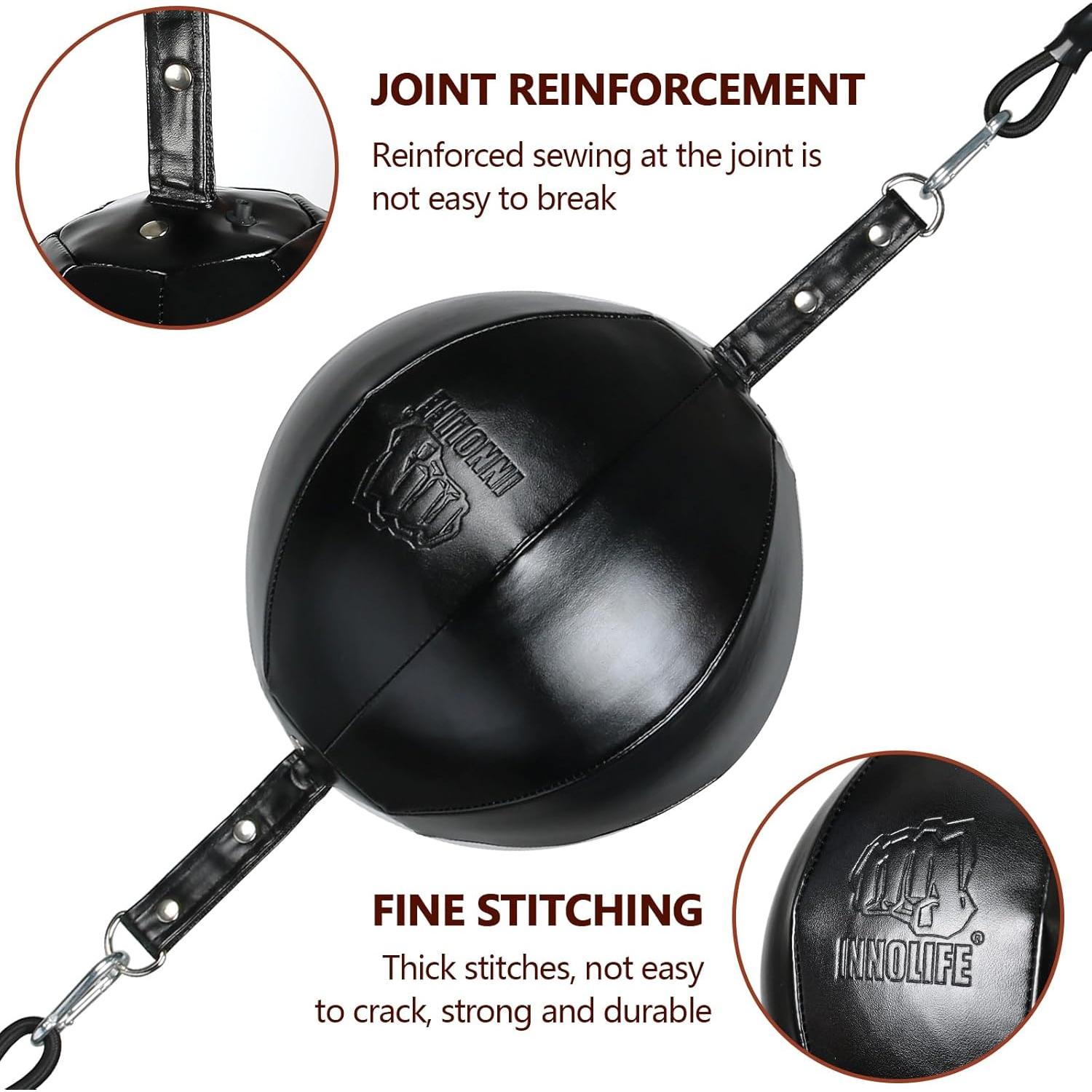 Kit de Boxeo Doble Extremo InnoLife con Cuerdas Elásticas