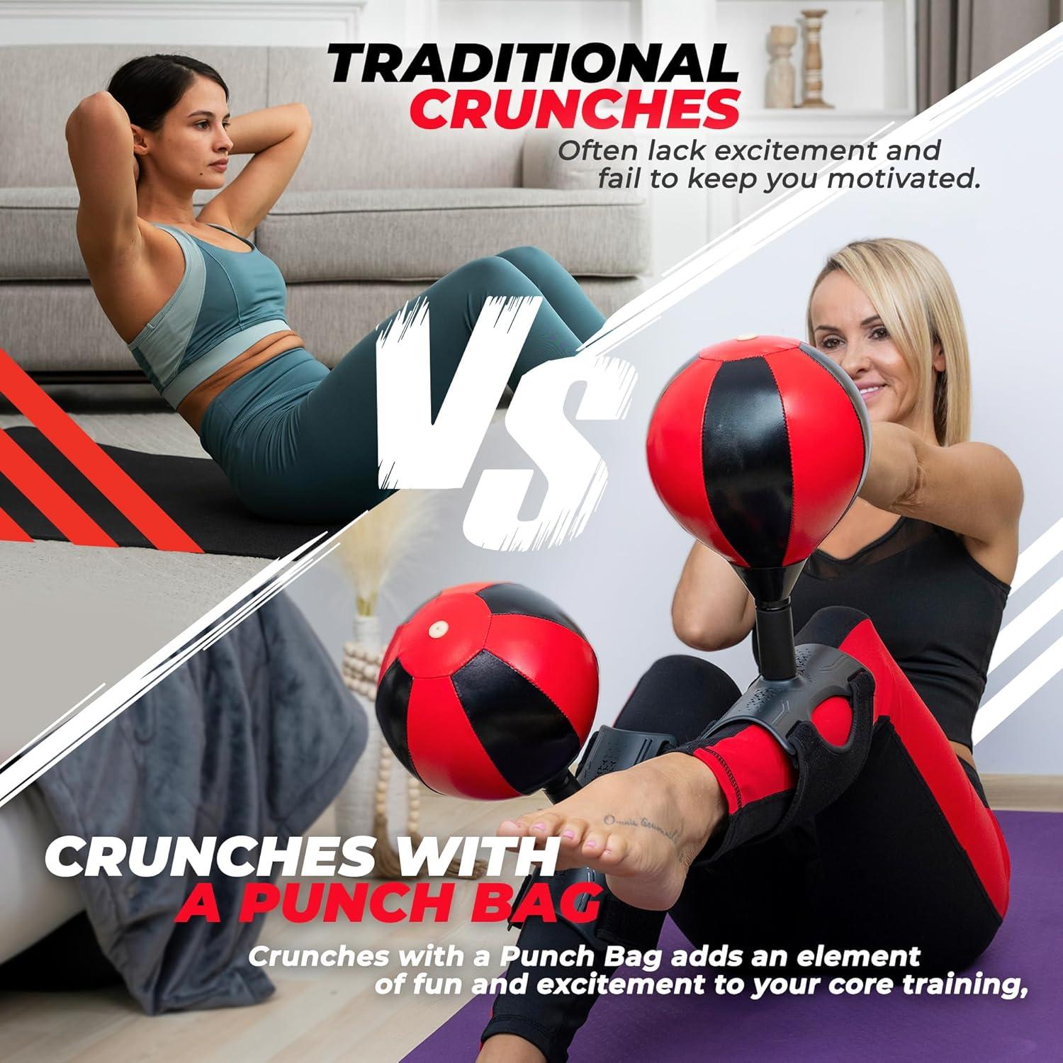 Equipo de Ejercicio para Abdomen Islifekey Bolsa de Boxeo