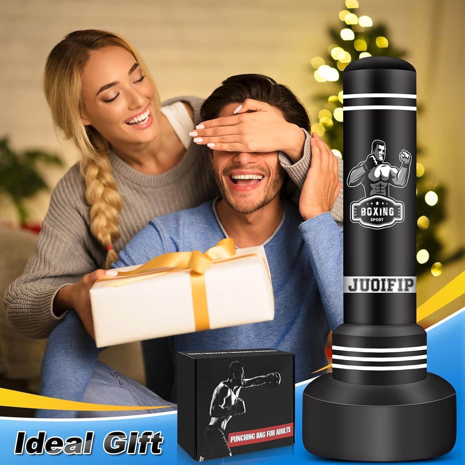 Saco de Boxeo Inflable JUOIFIP 70" (177.8 cm) para Adultos