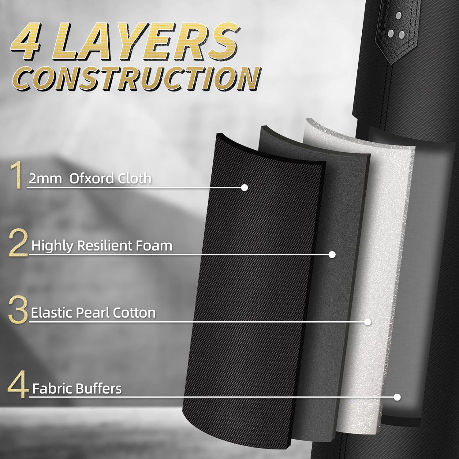 Saco de Boxeo Prorobust 4ft + Guantes 12oz para Entrenamiento