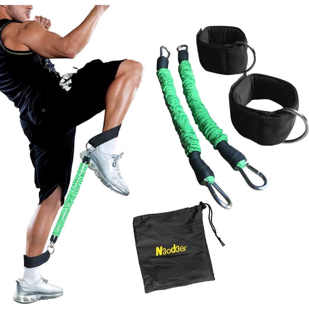 Bandas de Resistencia en Tobillos N3od3er para Entrenamiento Deportivo