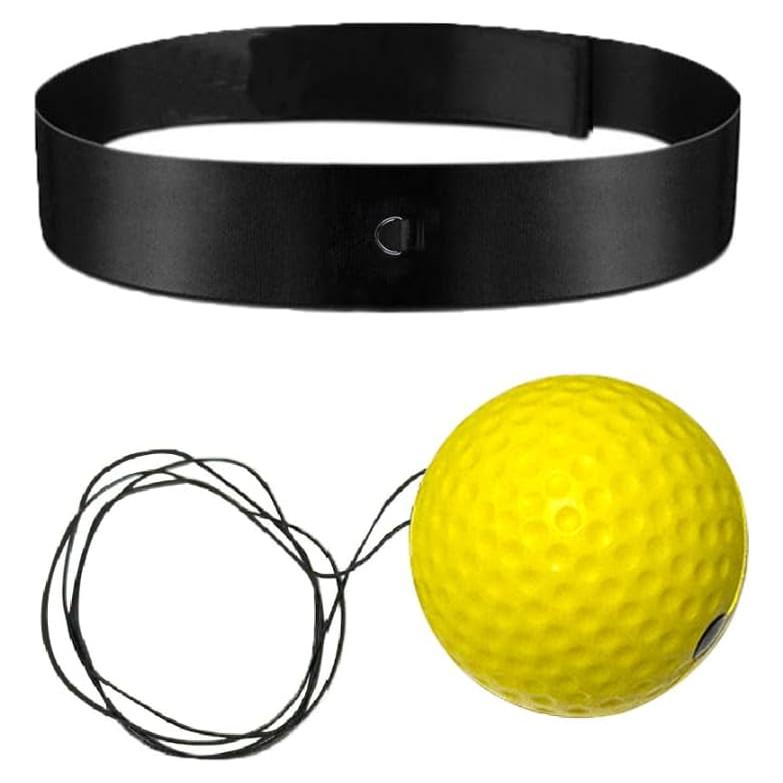 Bola de Reflexión de Boxeo AHUKARUR con Protección y Línea Elástica