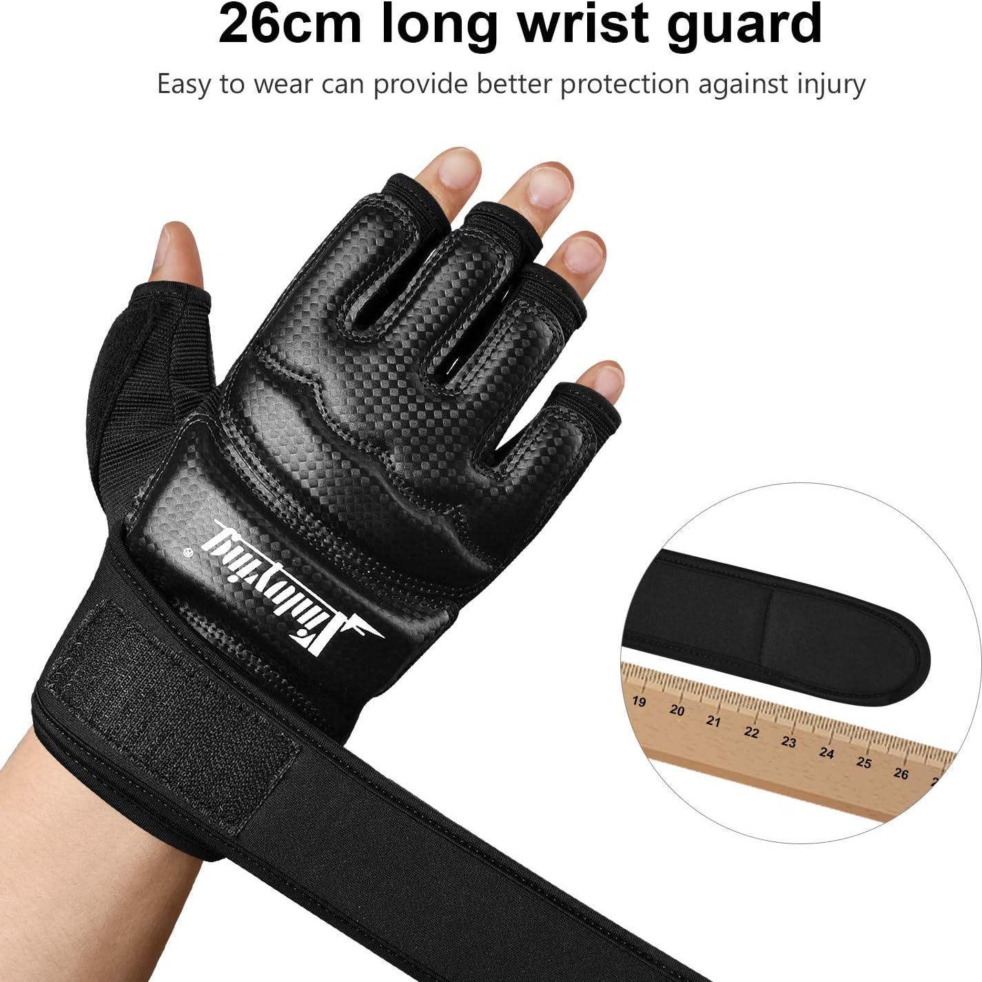 Guantes de Boxeo Xinluying PU X-Small Negro para MMA y Muay Thai