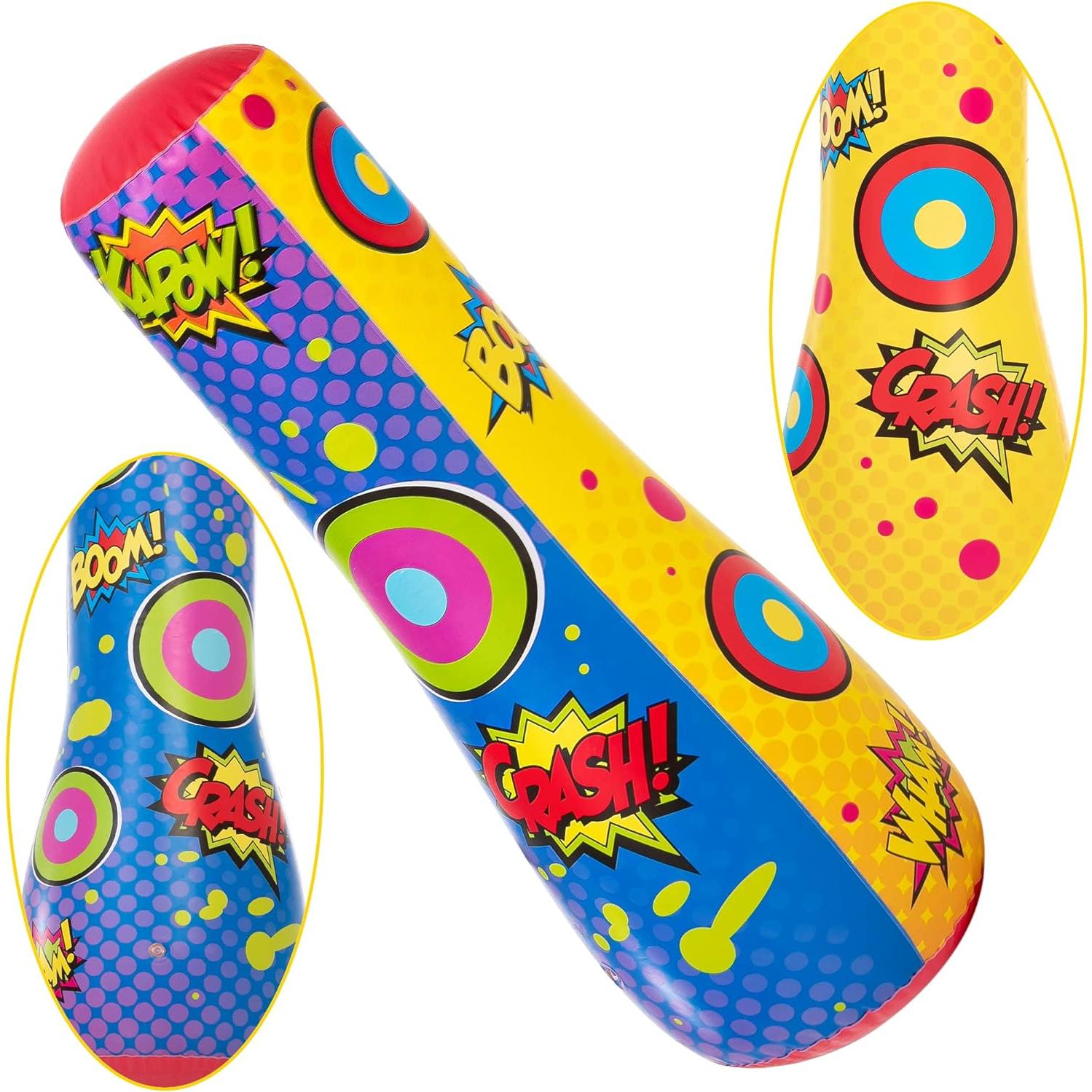 Saco de Boxeo Inflable JOYIN 119 cm para Niños Multicolor