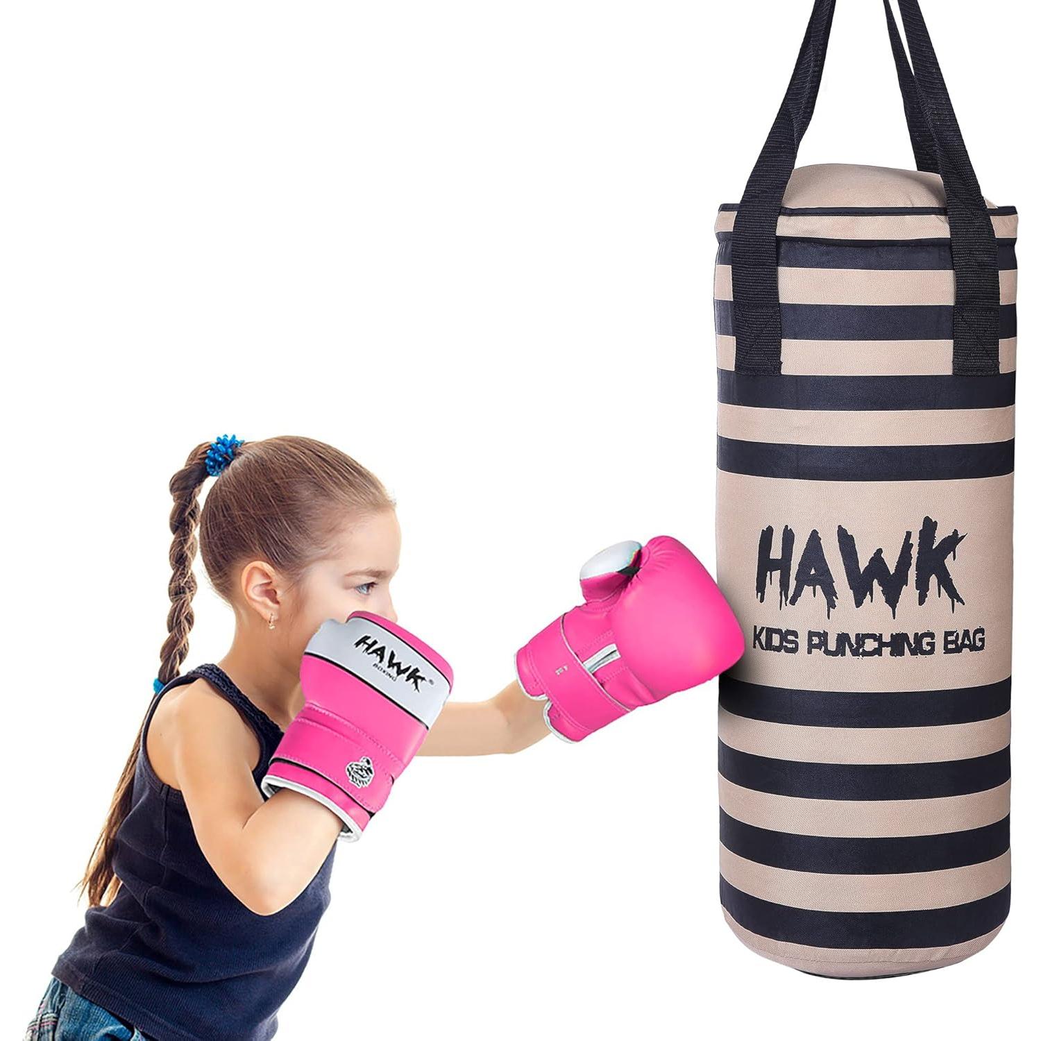 Saco de Boxeo para Niños Hawk 61 cm Sin Relleno MMA